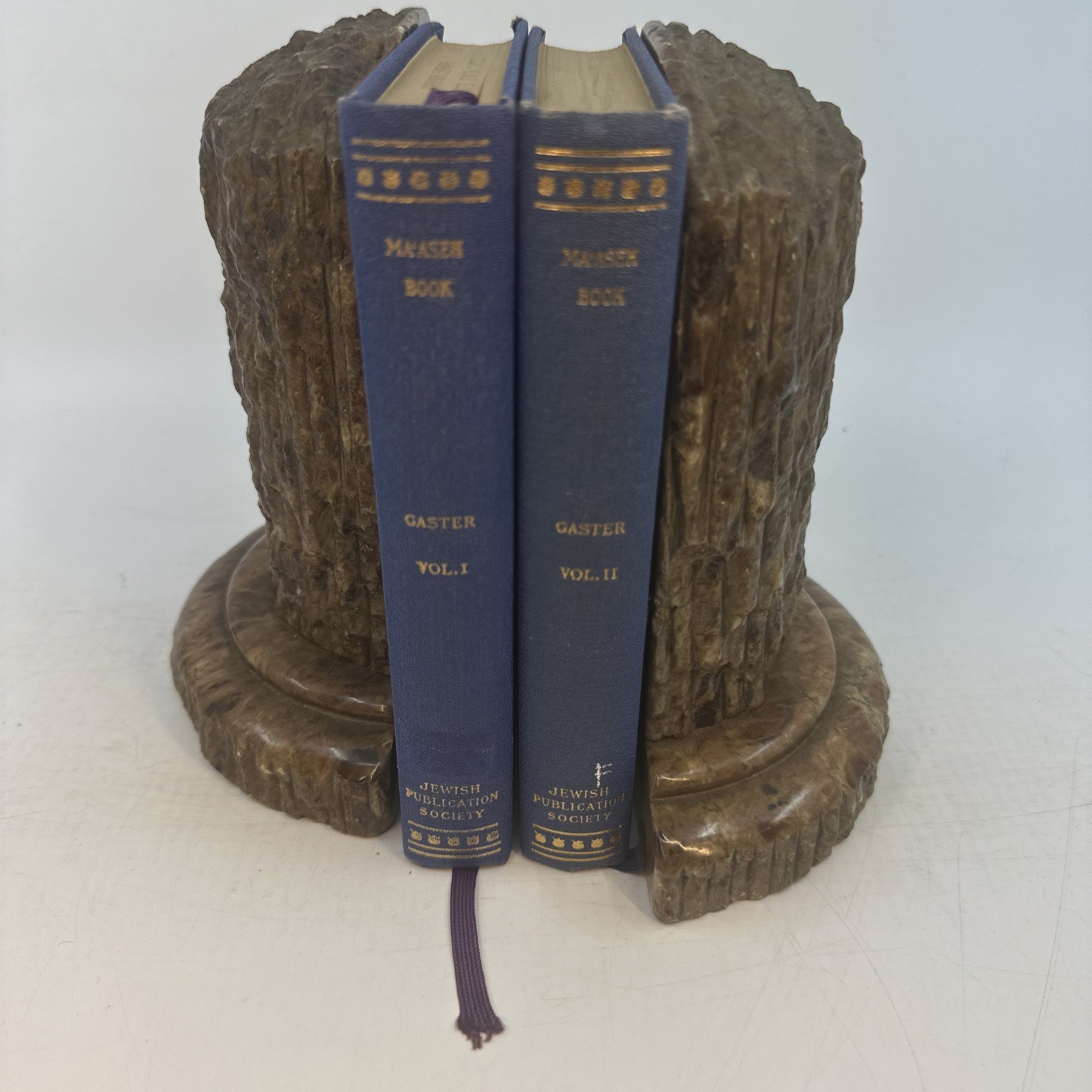 Ma’aseh Book Jewish Tales Gaster 1934 2 Vol Set Schiff Classics (AF92)