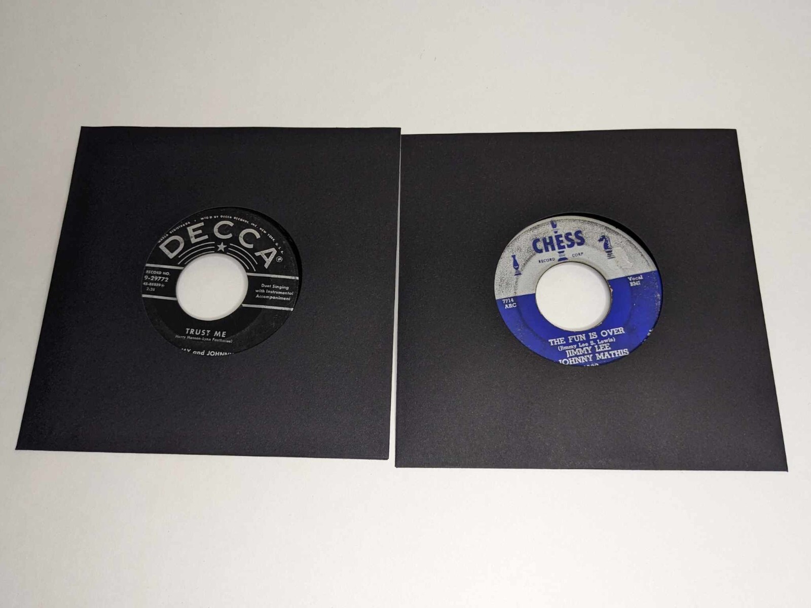 Rare Jimmy and Johnny - Lot of 2 Vintage 7\