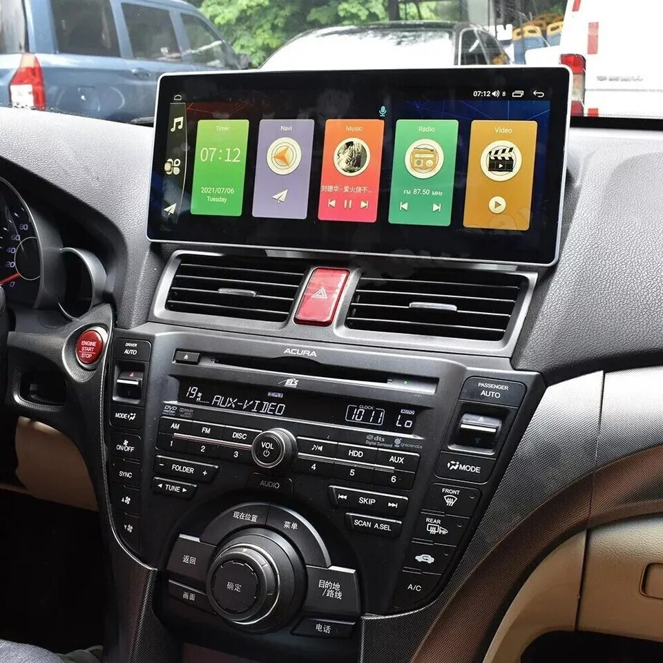 NEW 12.3\'\' Car Stereo Radio Android Navigation 8+256GB For 2009-2014 Acura TL