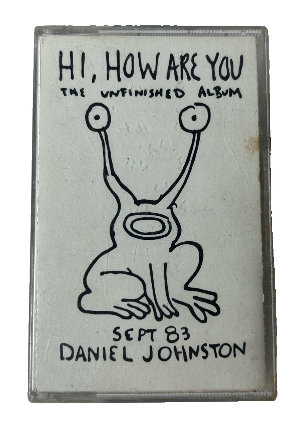 DANIEL JOHNSTON Hi, How Are You CASSETTE 1983