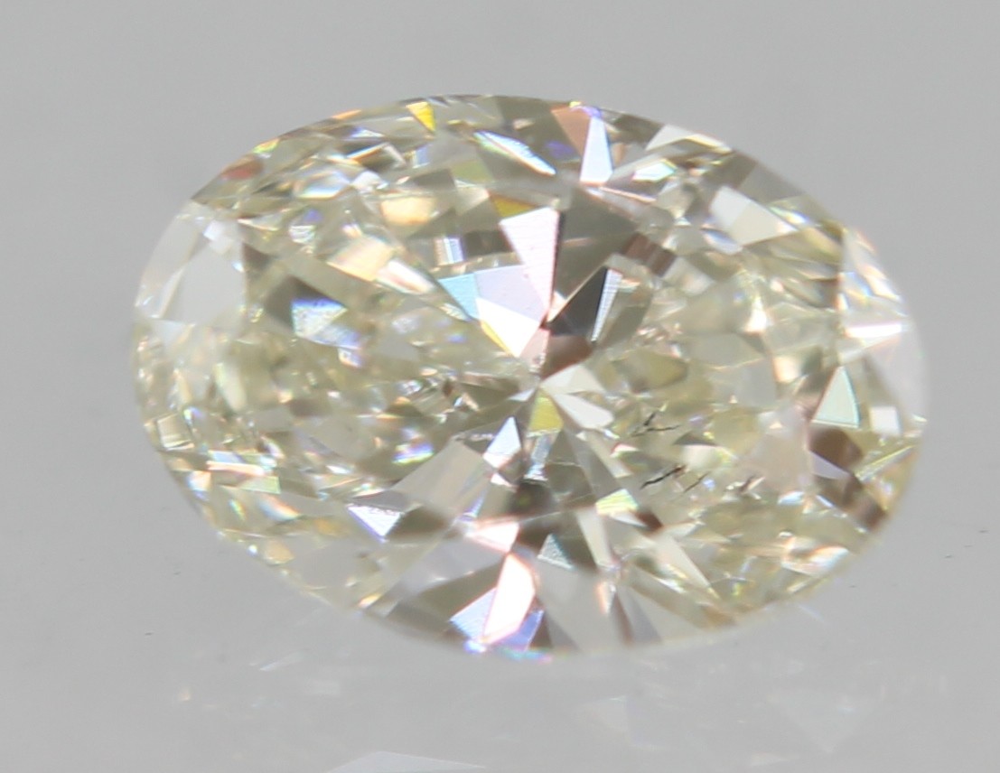 0.18 Carat J VVS1 Oval Natural EARTH MINED Loose Diamond 4.48X3.15mm VIDEO