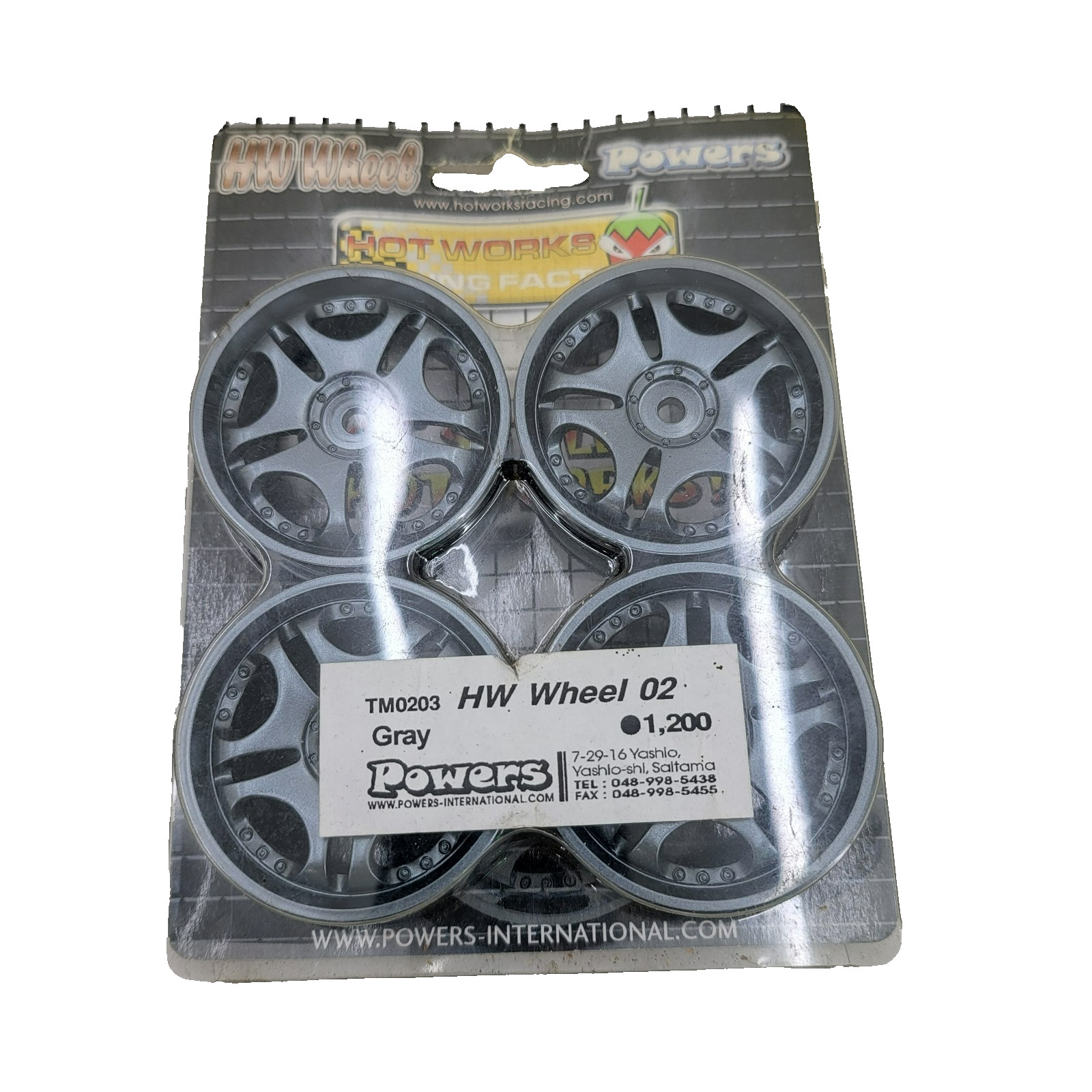 Hot Works Powers International 24mm wheels TM0203 Hot Works Powers International 24mm wheels TM0203