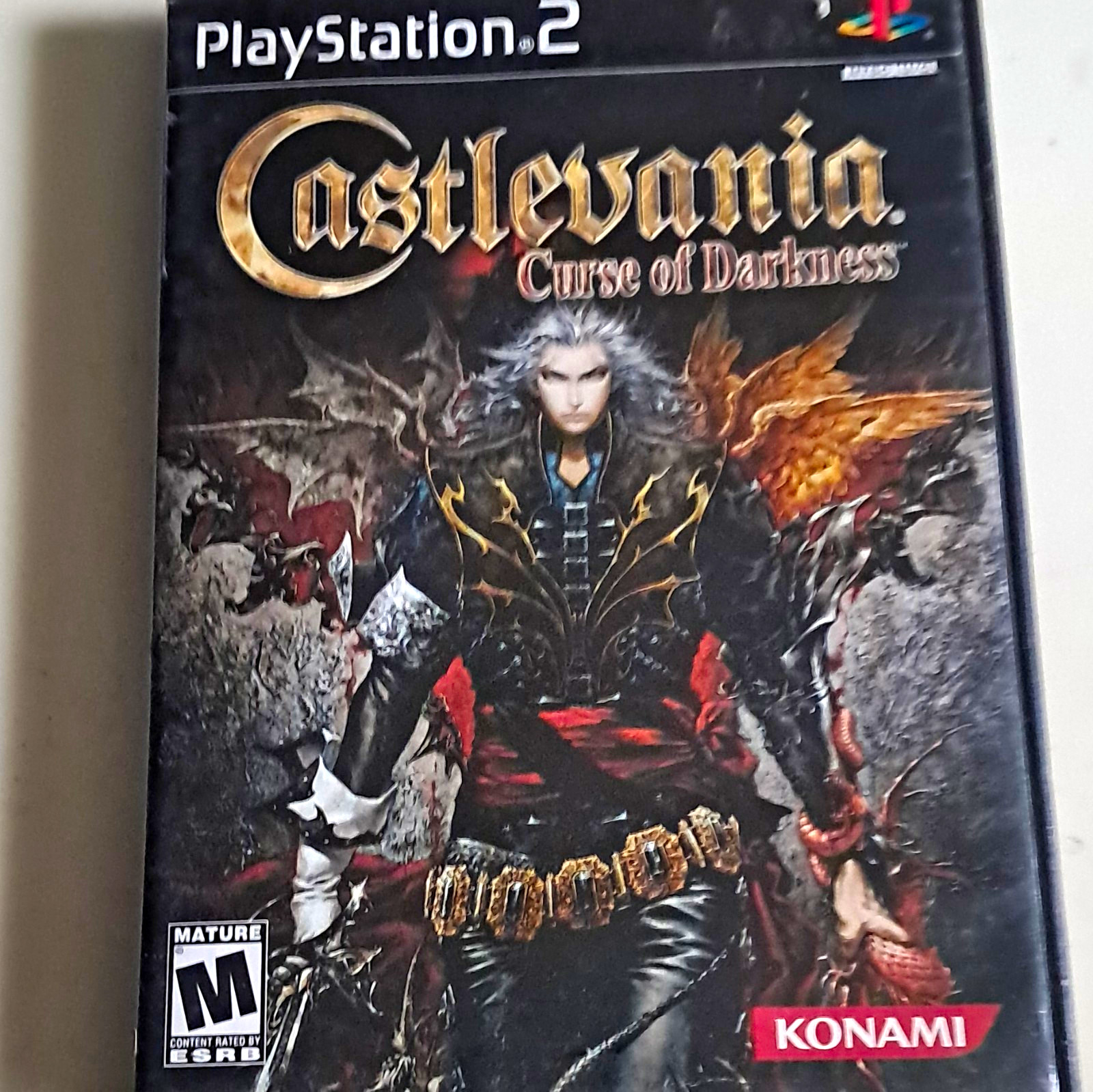 Konami Castlevania: Curse of Darkness (Sony PlayStation 2 PS2) M Rated Konami Castlevania: Curse of Darkness (Sony PlayStation 2 PS2) M Rated