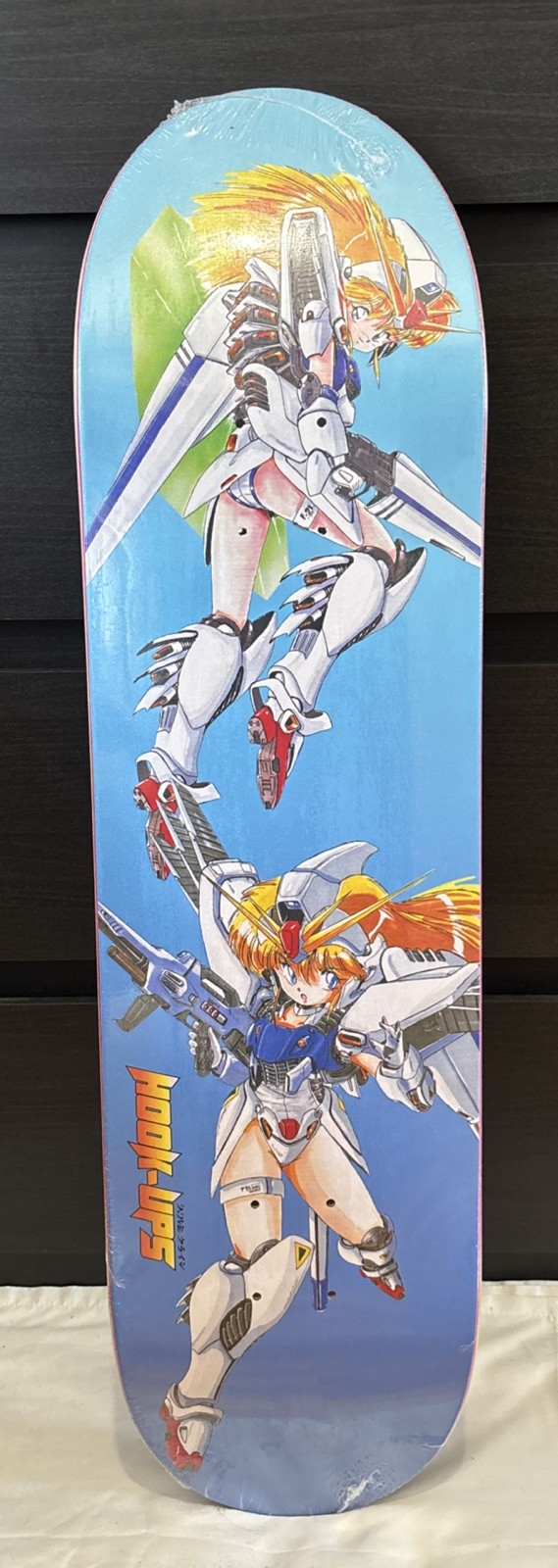 Hook-Ups Mobile Suits Duo Skateboard Deck 8.25 Jeremy Klein