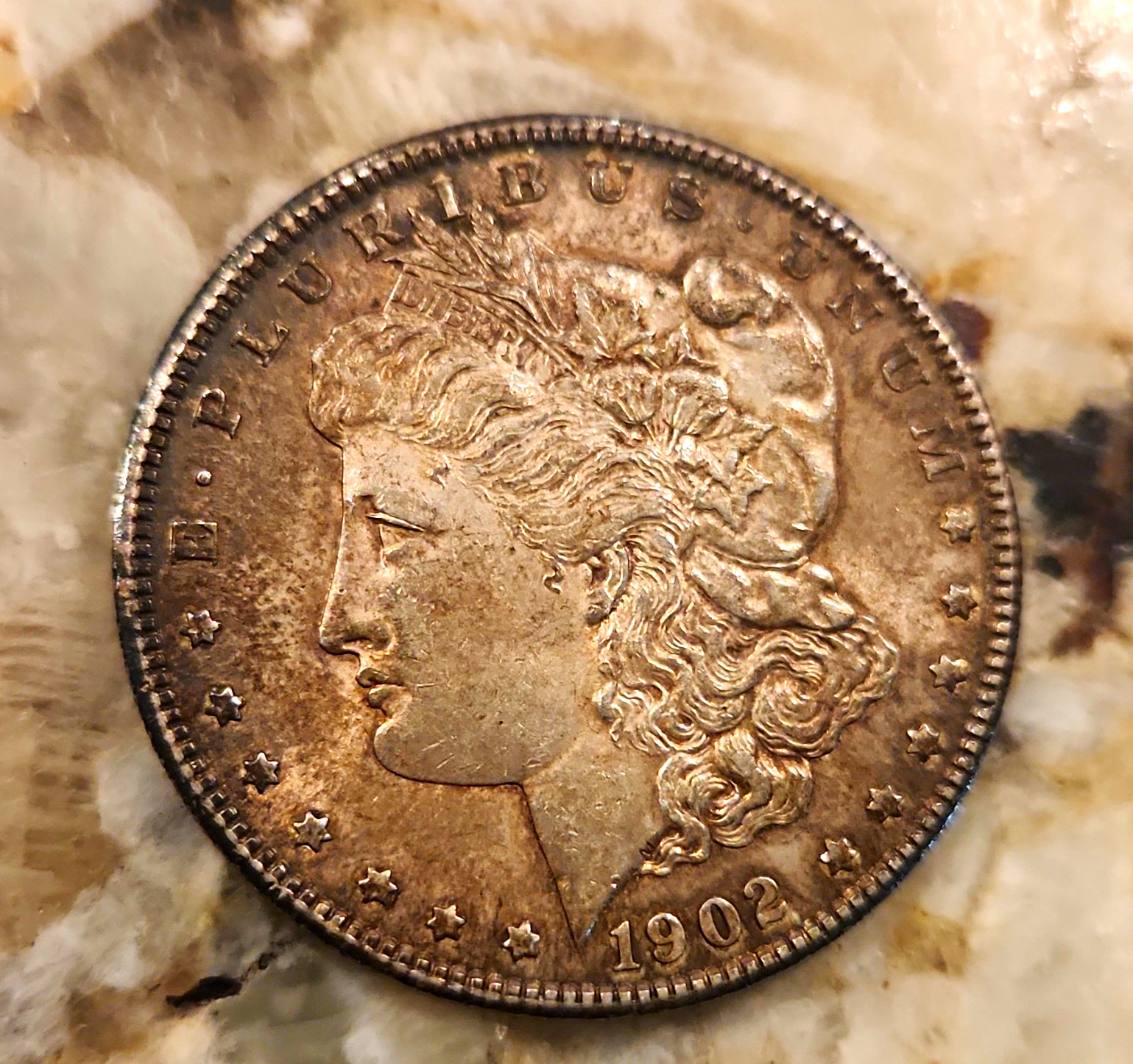 1902-O Morgan Silver Dollar $1 New Orleans Mint 90% Silver Circulated