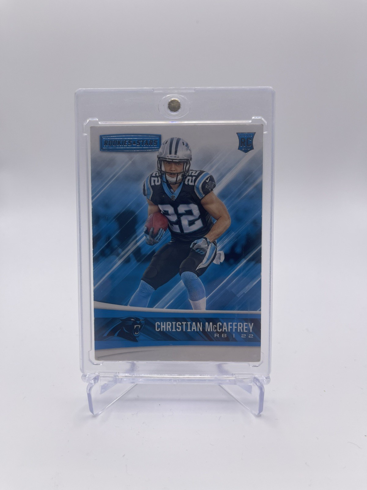 Panini 2017 Rookies & Stars Christian McCaffrey Rookies #271 Panthers Base RC Panini 2017 Rookies & Stars Christian McCaffrey Rookies #271 Panthers Base RC