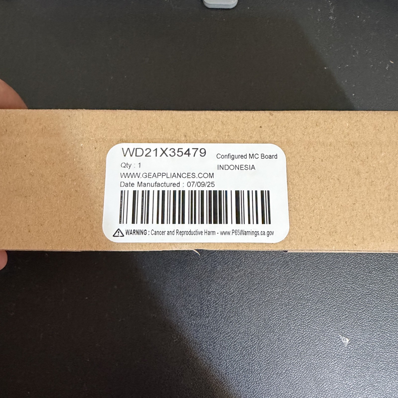 ⚡ GE WD21X35479 Dishwasher Configured MC Board OEM GDT650 CDT858 Genuine New