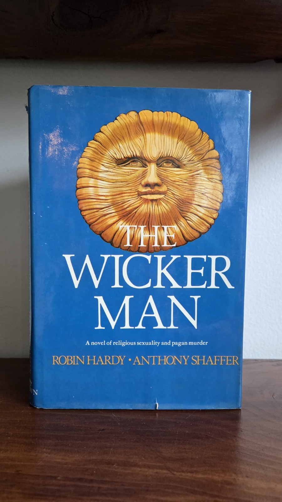 1978 THE WICKER MAN A Novel Robin Hardy Anthony Shaffer HC DJ Crown 1st Edition
