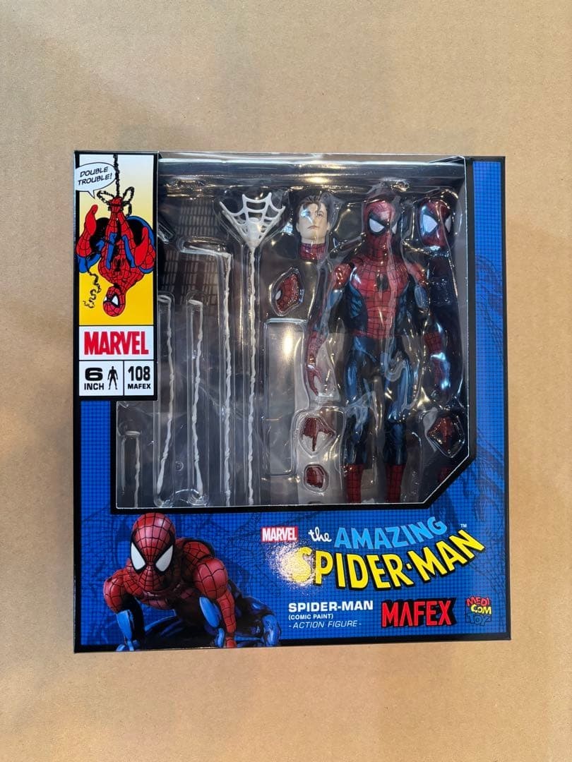 Medicom Toy MAFEX No.108 SPIDER-MAN Comic Paint Version Figure Medicom Toy MAFEX No.108 SPIDER-MAN Comic Paint Version Figure
