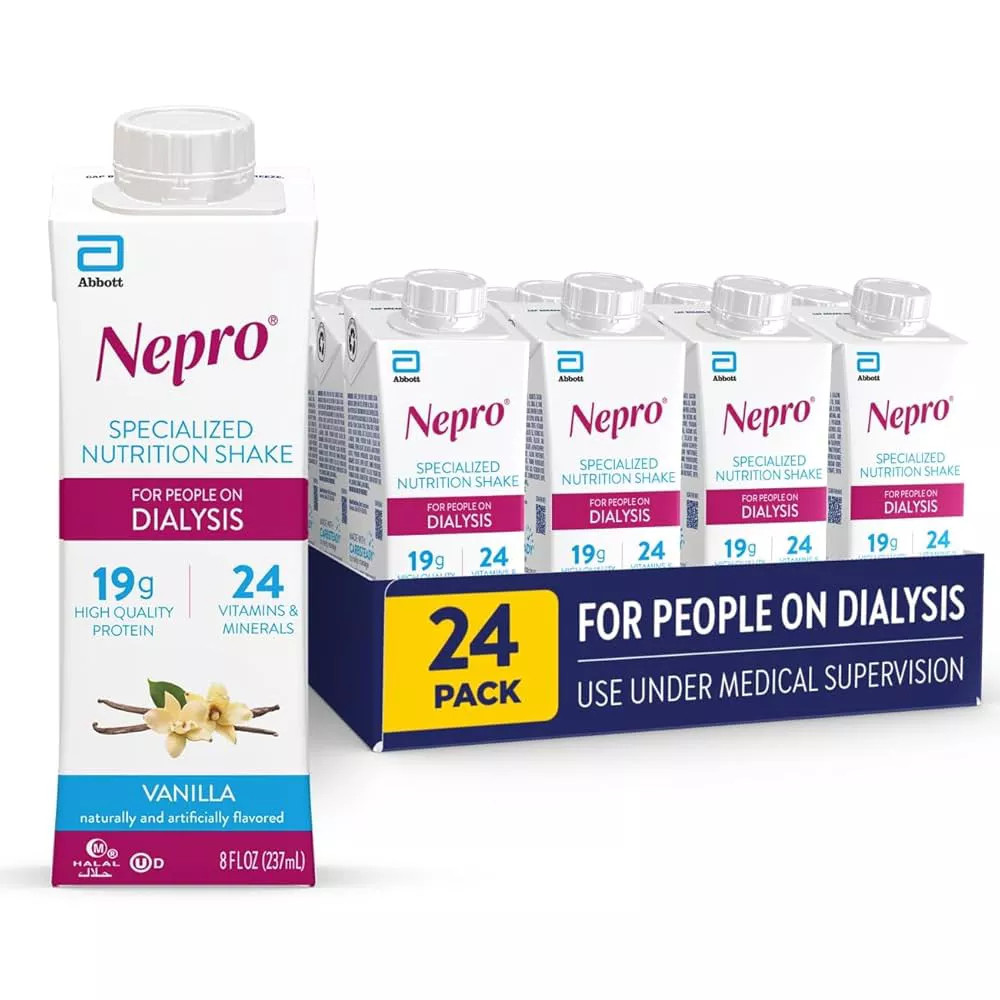 Nepro Specialized Therapeutic Nutrition Liquid Vanilla Flavor 8 fl oz Case of 24