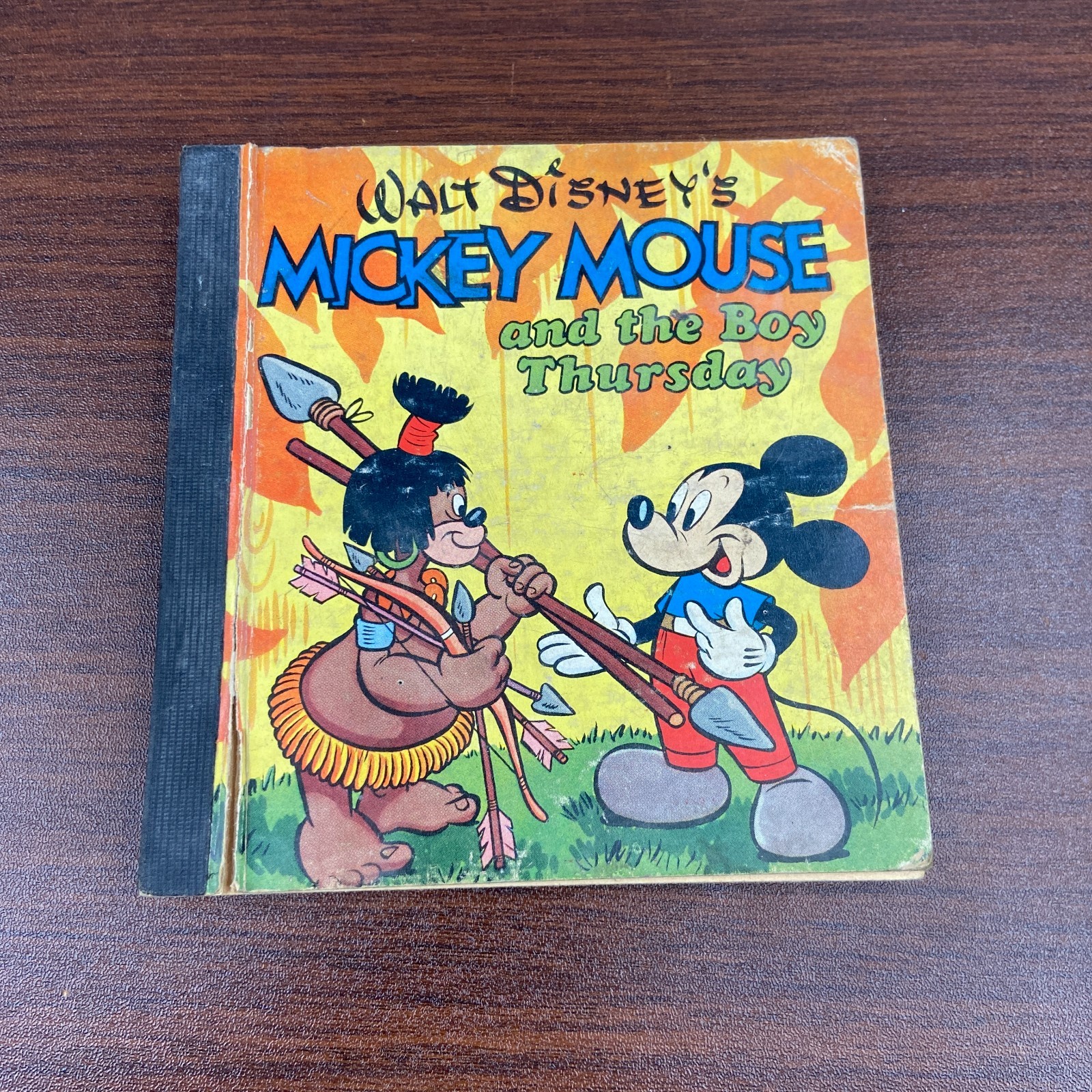 Vintage Walt Disney Mickey Mouse & the Boy Thursday Whitman 1948 Hardcover Vintage Walt Disney Mickey Mouse & the Boy Thursday Whitman 1948 Hardcover