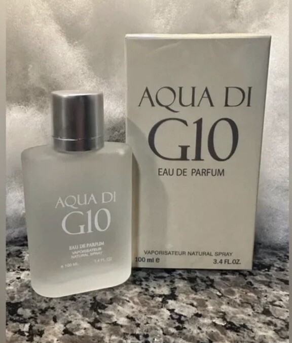 AQUA DI G10 MEN EDP 3.4oz Inspired By Di Gio AQUA DI G10 MEN EDP 3.4oz Inspired By Di Gio