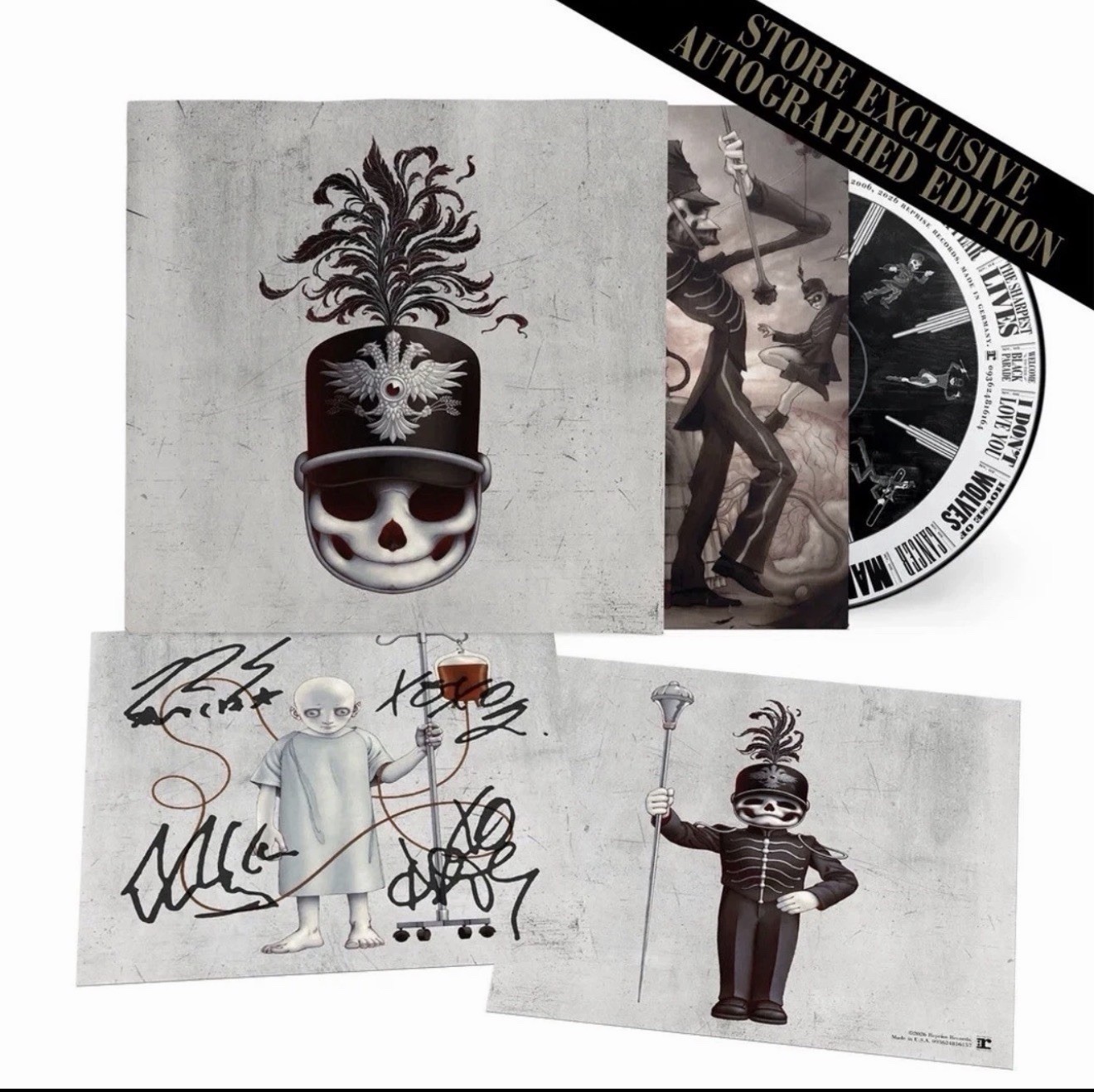 PRESALE My Chemical Romance The Black Parade 20th Anniversary Signed CD SOLD OUT