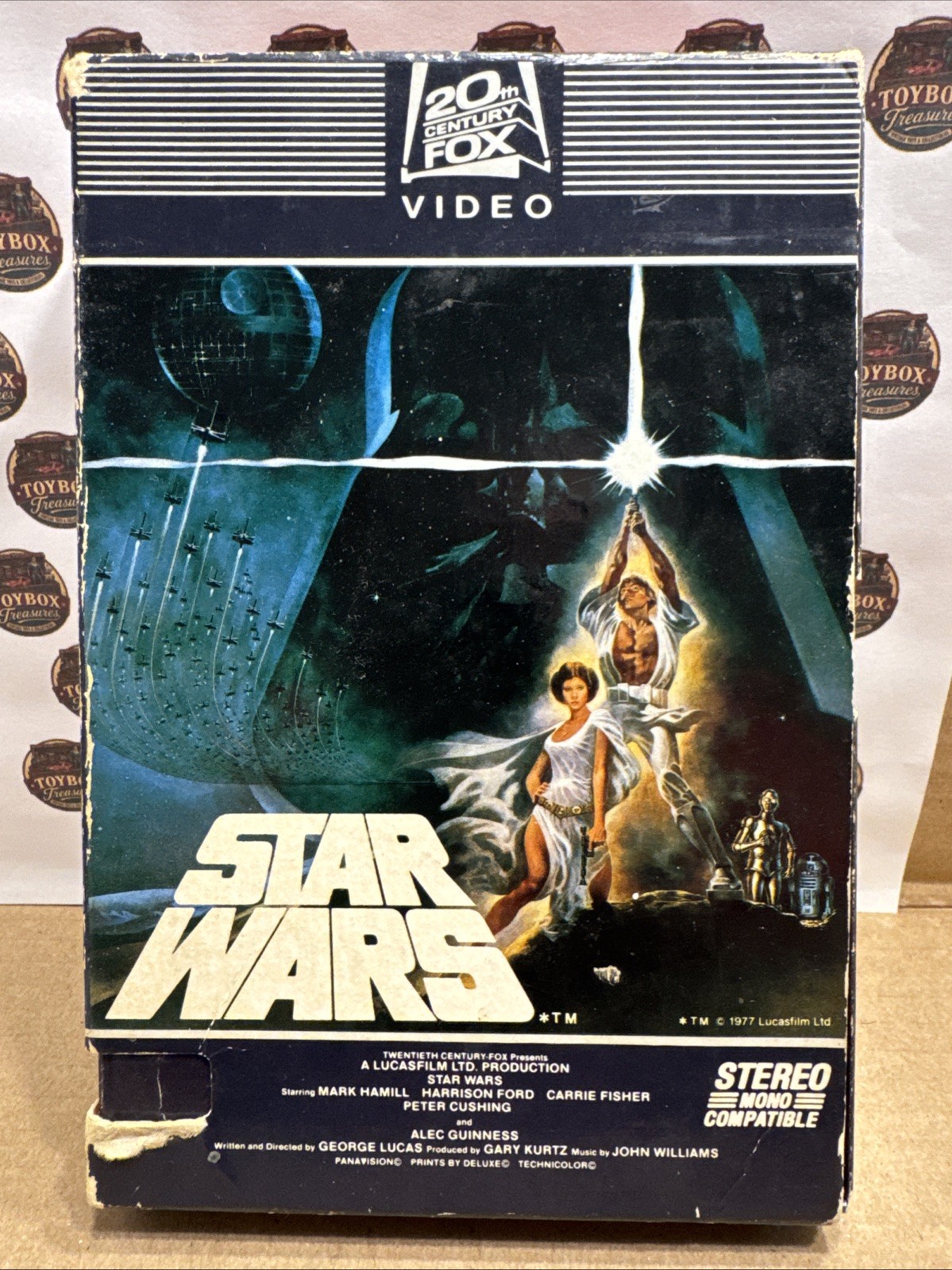 VINTAGE 1982 Star Wars VHS 