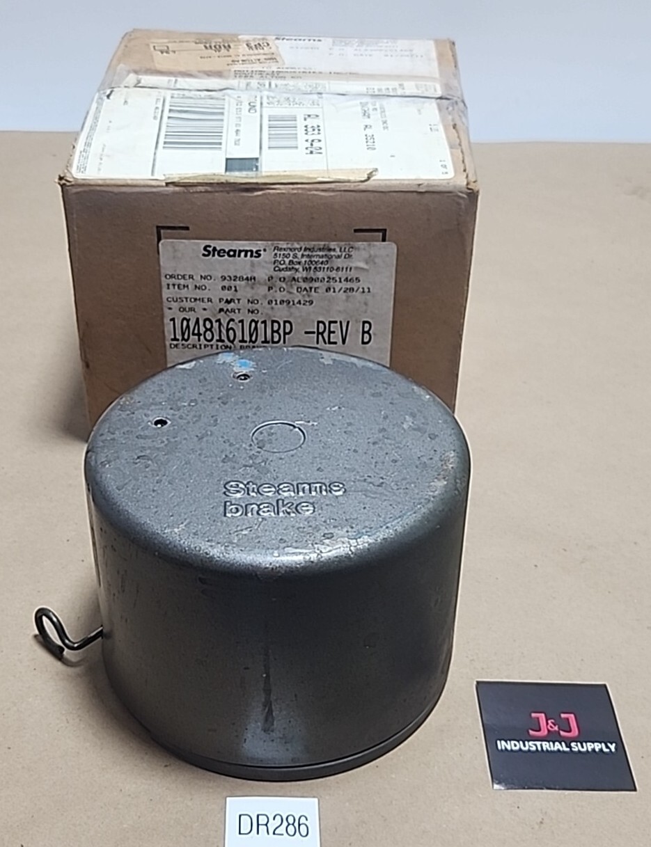 *PREOWNED* Stearns 104816101BP Rev B Brake Assy-STD 115/230V 60Hz + Warranty