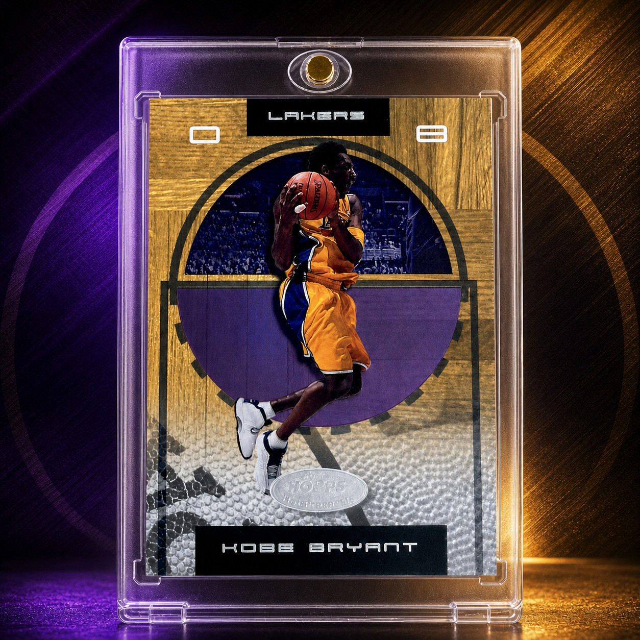 Kobe Bryant Card Refractor Silver Holo Foil Insert Rare Lakers Jersey #8 NBA