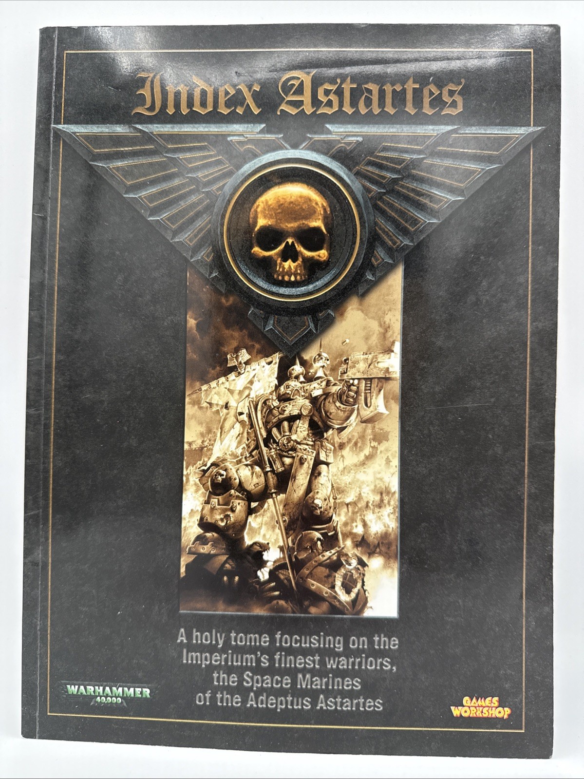 Games Workshop Warhammer 40K Index Astartes Supplement Space Marines Dark Angels