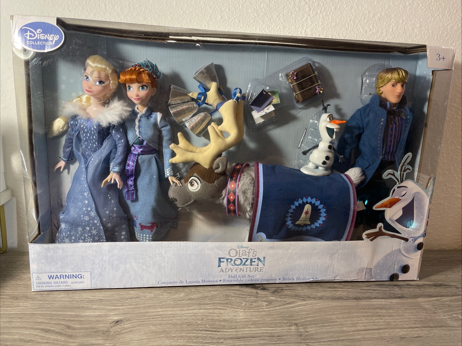 Disney JCPenney Exclusive Olafs Frozen Adventure Doll Gift Set Anna Elsa Sven Disney JCPenney Exclusive Olafs Frozen Adventure Doll Gift Set Anna Elsa Sven