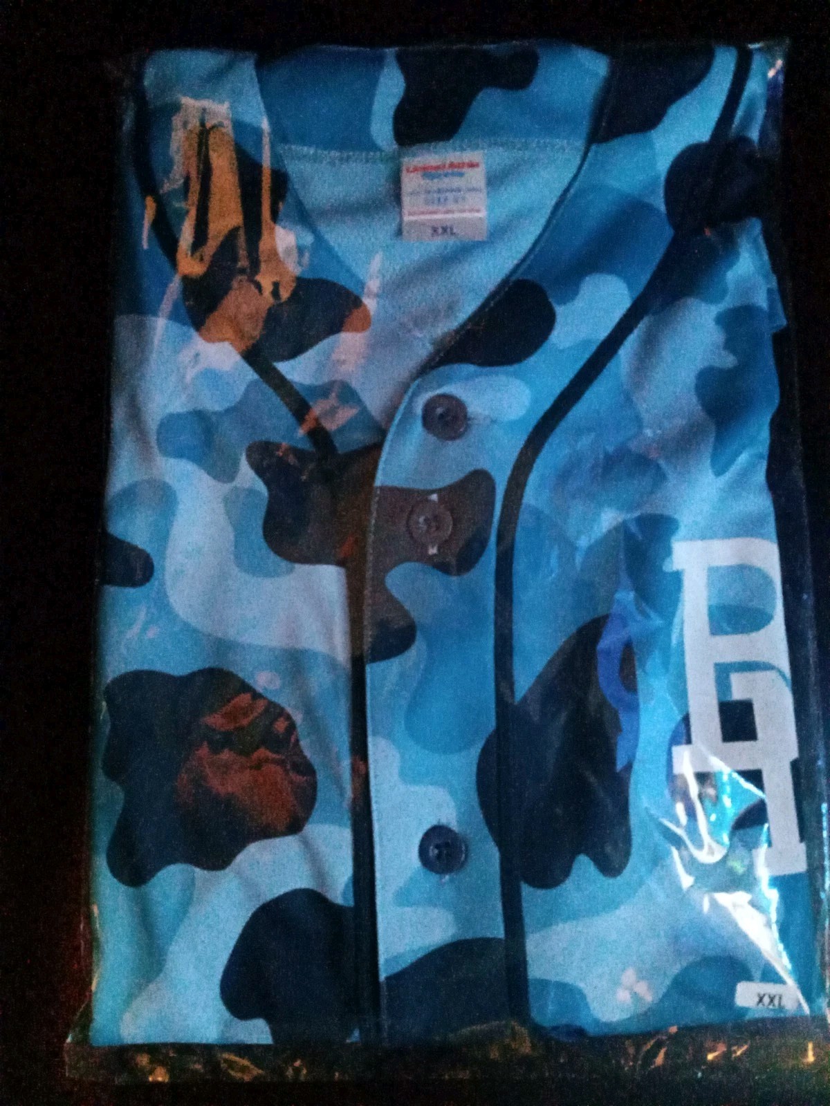 Band Maid Baseball Camo Jersey XXL