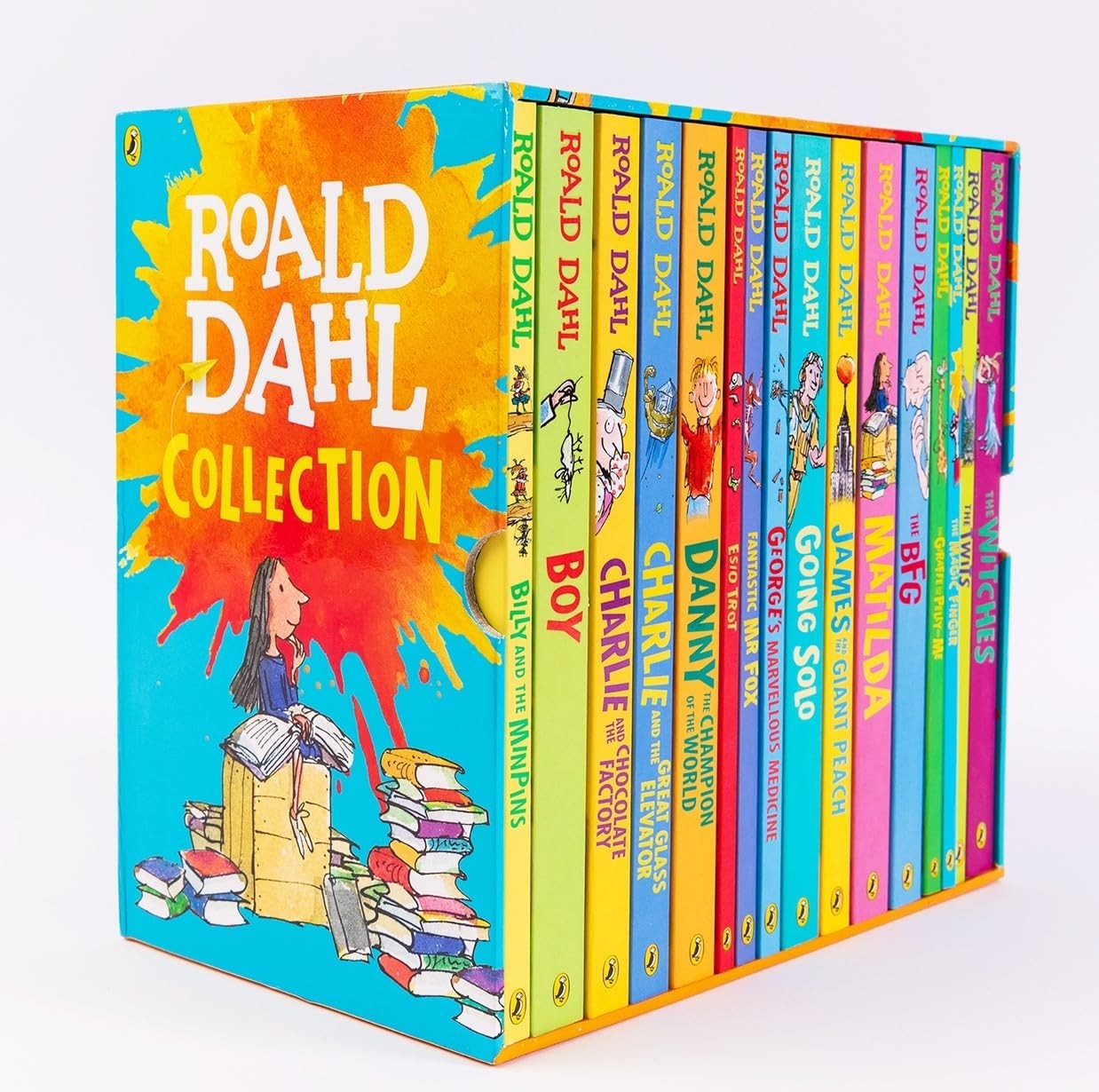 Roald Dahl Collection 16 Books Box Set Complete Childrens Classic Story Book