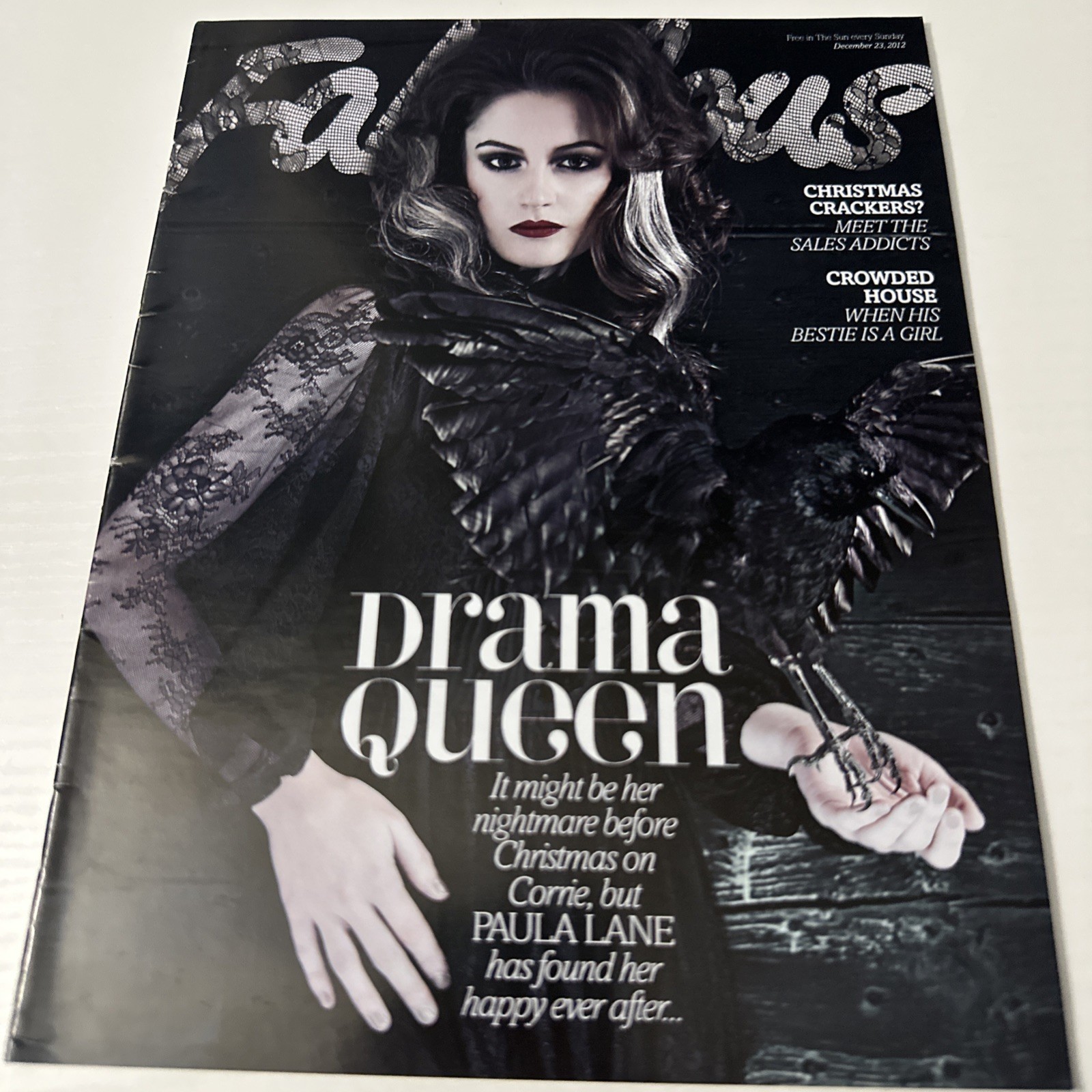 #N92- Fabulous: Dark, dramatic cover featuring Paula Lane as the ultimate drama #N92- Fabulous: Dark, dramatic cover featuring Paula Lane as the ultimate drama