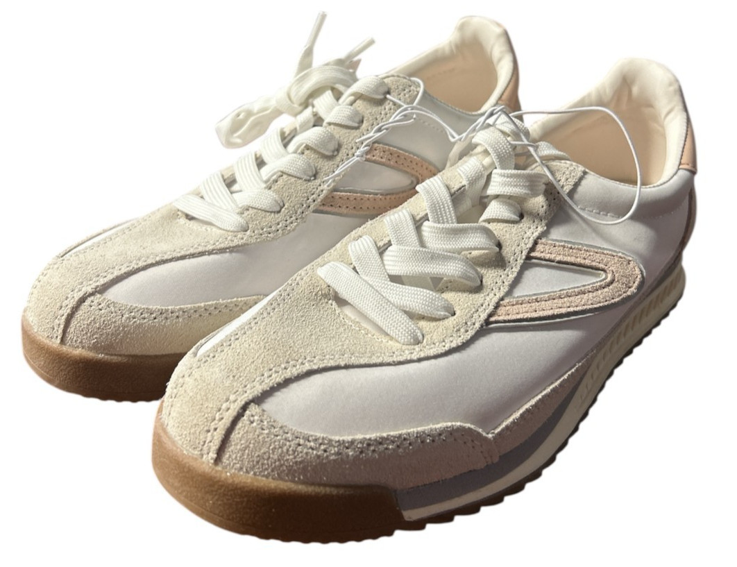 NEW Tretorn Women's Pink Hailey Suede Leather Jogger Sneakers Variety in Size