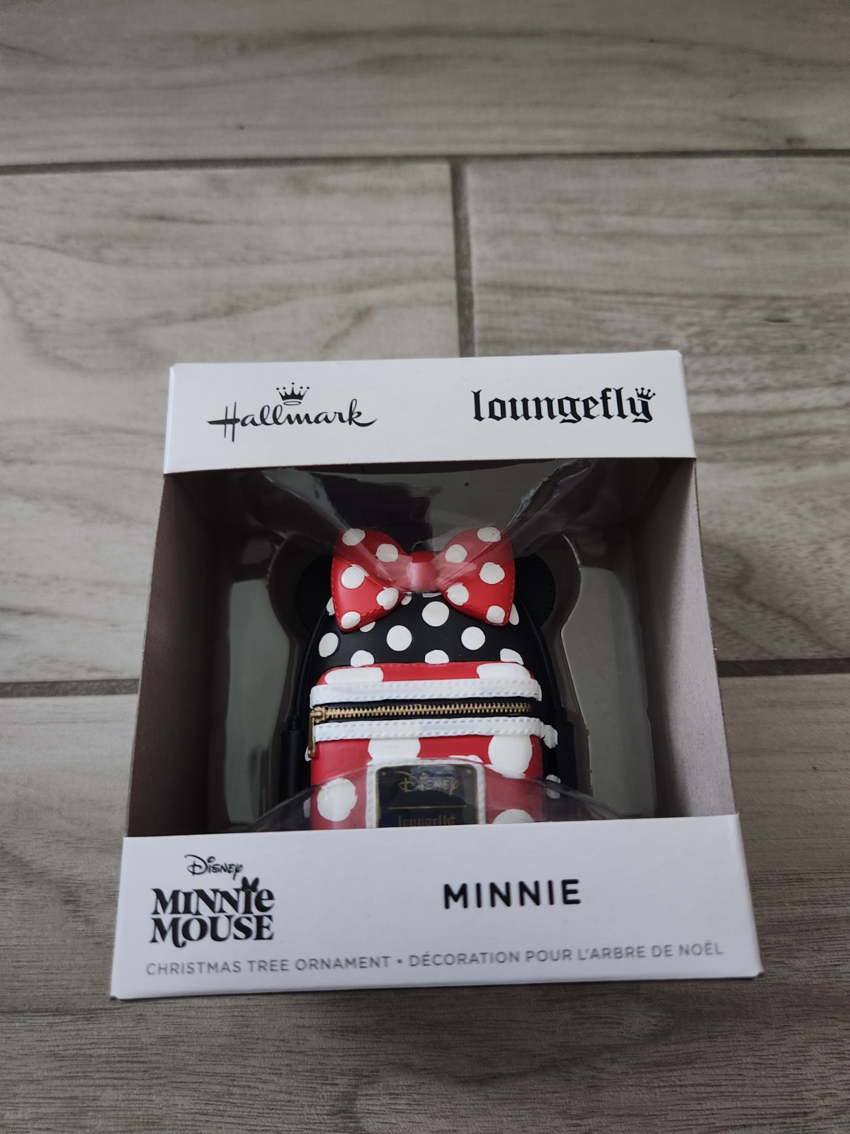 Hallmark Loungefly Disney Minnie Mouse Backpack Christmas Ornament Hallmark Loungefly Disney Minnie Mouse Backpack Christmas Ornament