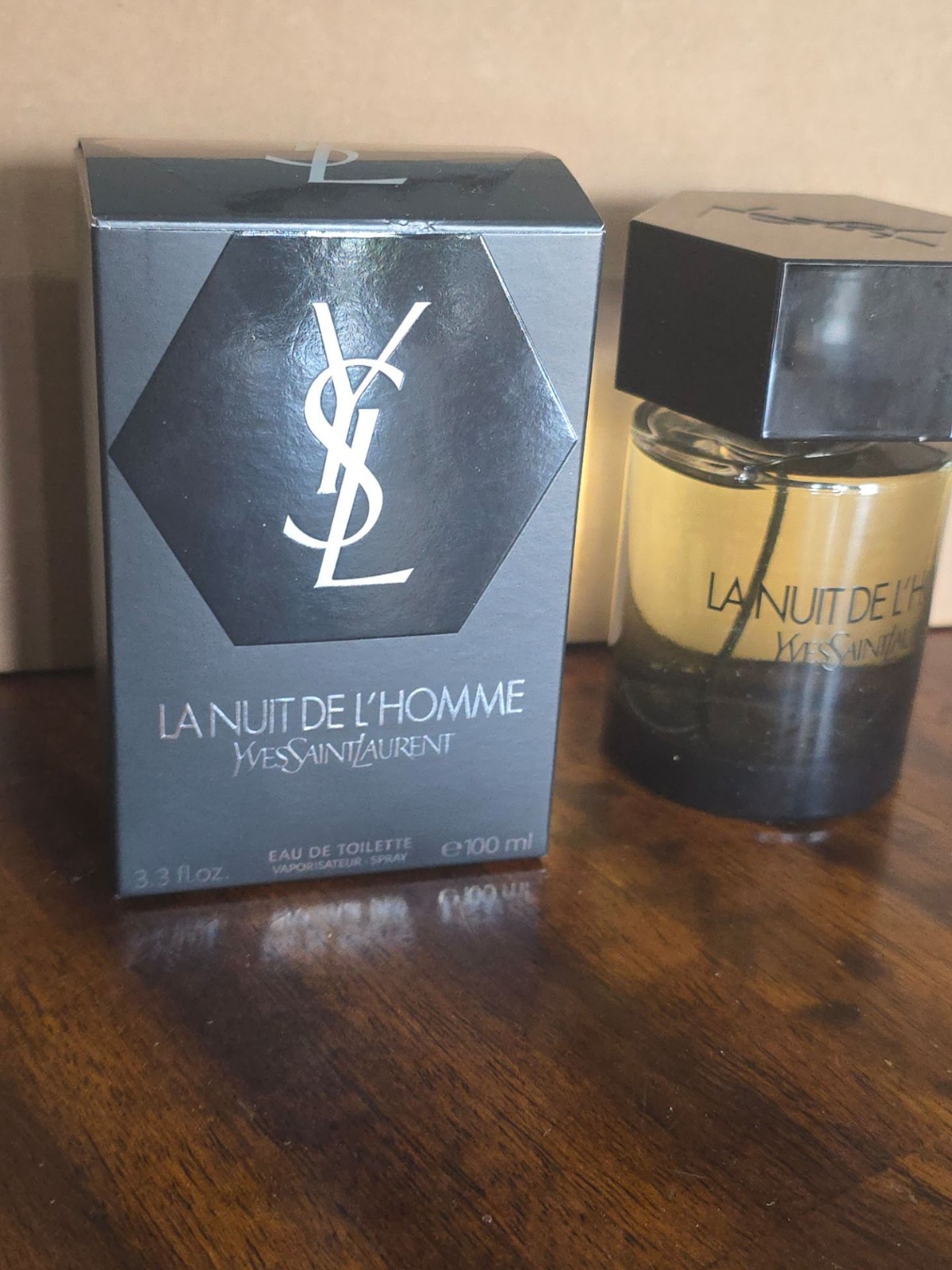 Yves Saint Laurent La Nuit De L\'Homme 3.3oz , 100ml Men\'s Eau de Toilette