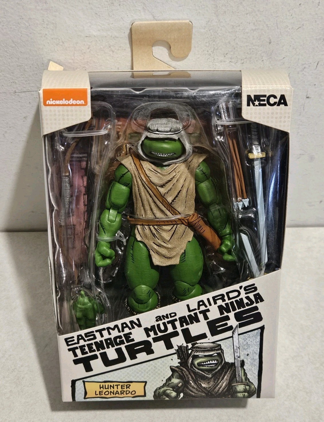 NECA Teenage Mutant Ninja Turtles Hunter Leonardo Action Figure Eastman & Laird