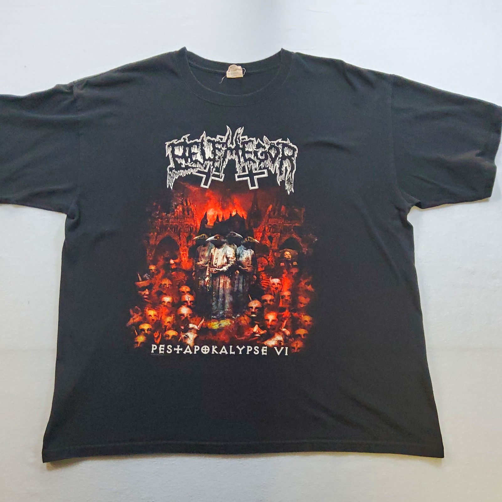 Belphegor Pestapokalypse VI North American Campaign Tour 2006 T-Shirt XL Metal 