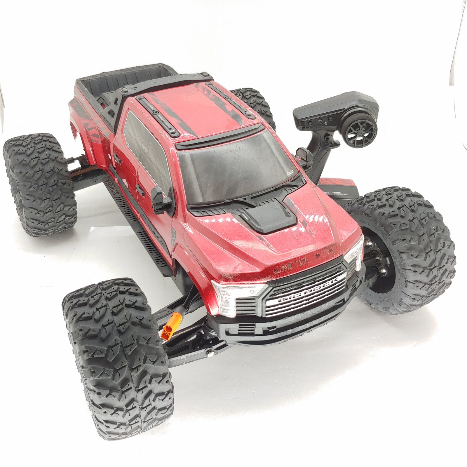 *RARE* Arrma 1/7 BIG ROCK BLX 6S Mega 4wd 2.4GHz RTR Monster Truck ARA7612 Used