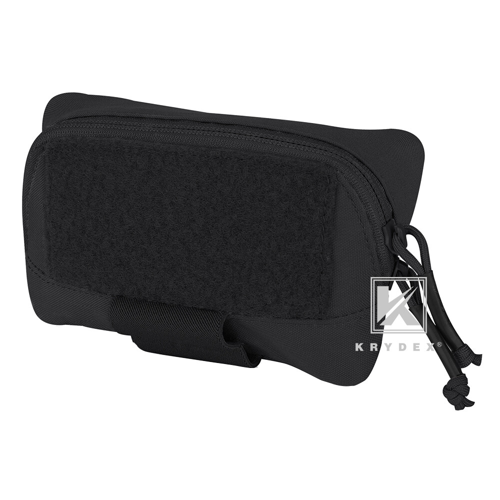KRYDEX Tactical Molle Admin Panel Utility Pouch BELT/MOLLE Back Organizer Black KRYDEX Tactical Molle Admin Panel Utility Pouch BELT/MOLLE Back Organizer Black