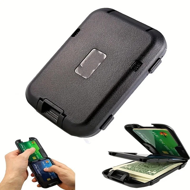 New Slim Mint Wallet Ultra-thin Rfid-blocking As-seen-on-tv Id Theft Protection