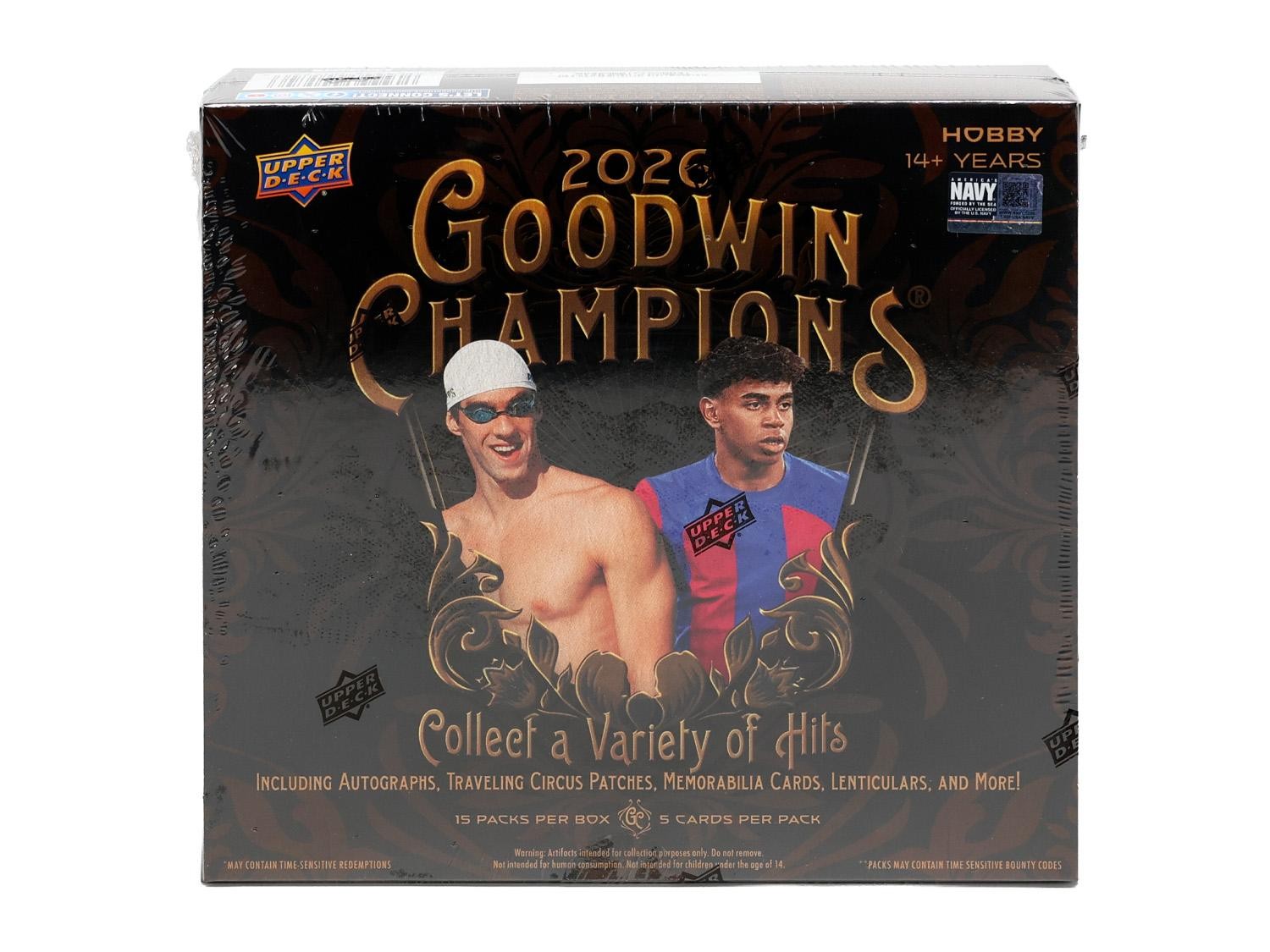 2026 UPPER DECK GOODWIN CHAMPIONS HOBBY BOX