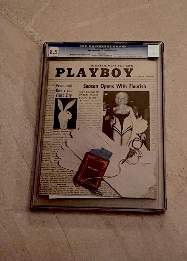 Playboy Magazine September 1955 v2 #9 CGC 8.5 Marilyn Monroe Cover ￼