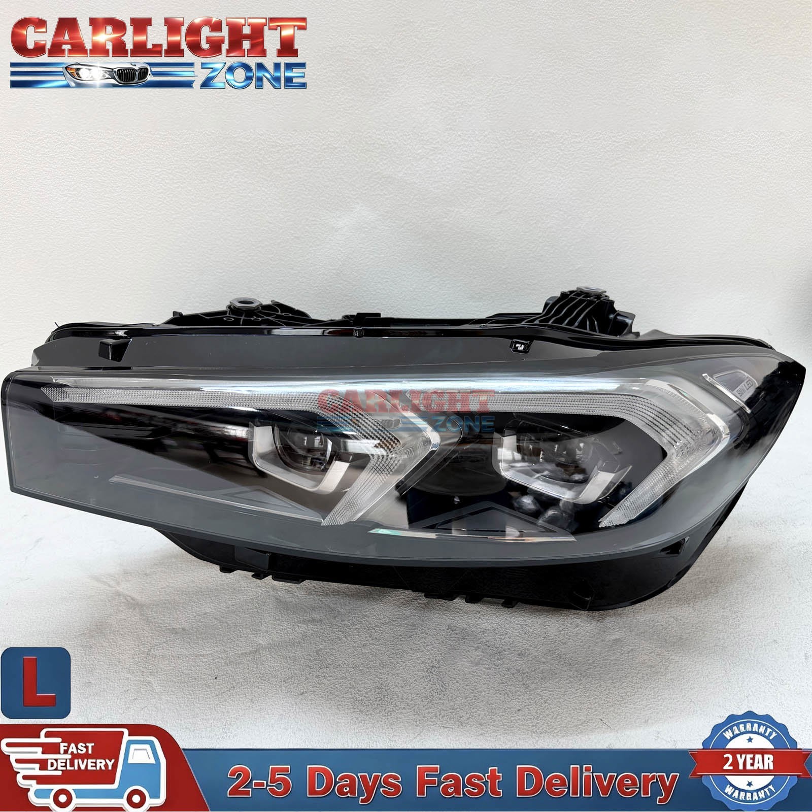 For 2023-2024 BMW 3-Series G20 G28 330i M340i LED Headlight Left Driver Side OEM