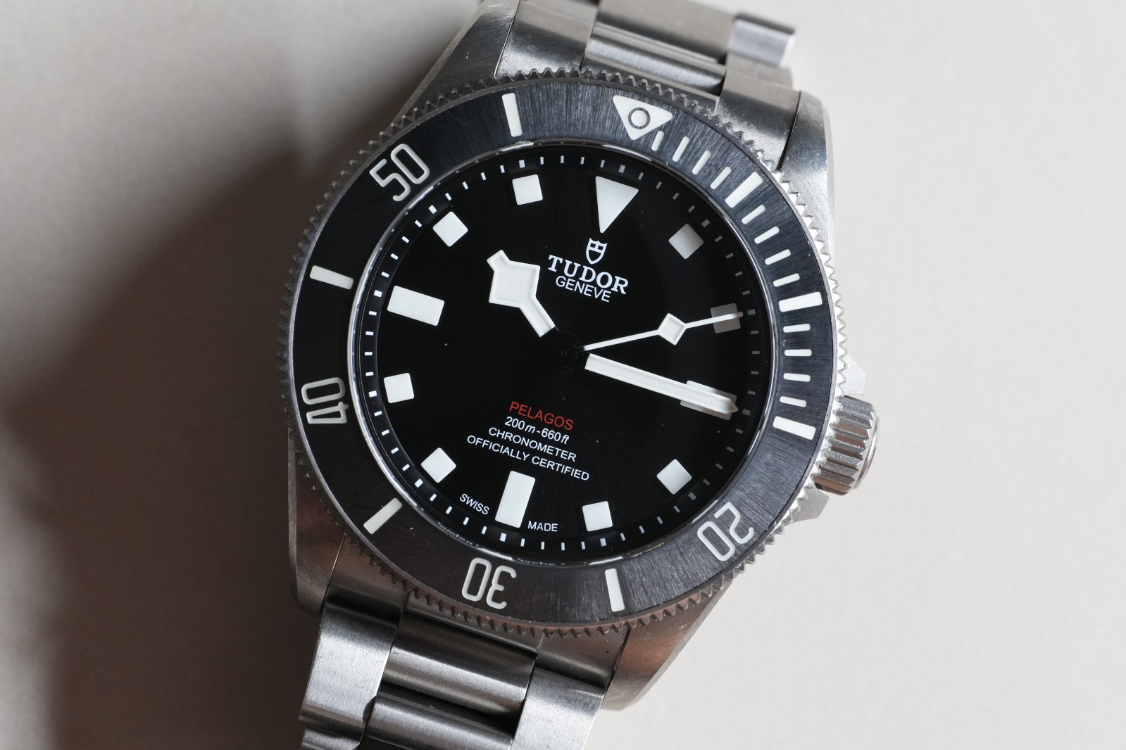 Tudor Pelagos 39 Titanium Black Dial M25407N-0001 With rubber strap