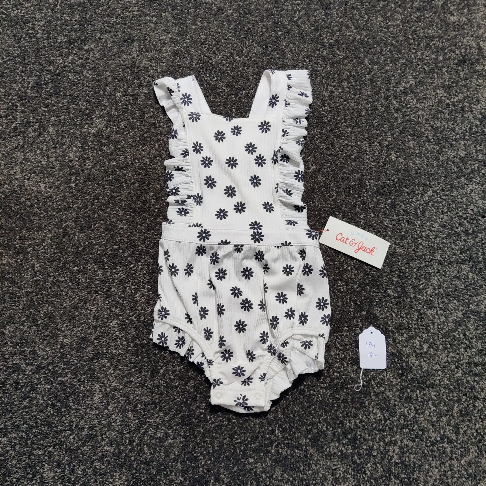 Cat and Jack baby girl romper Size 18 month