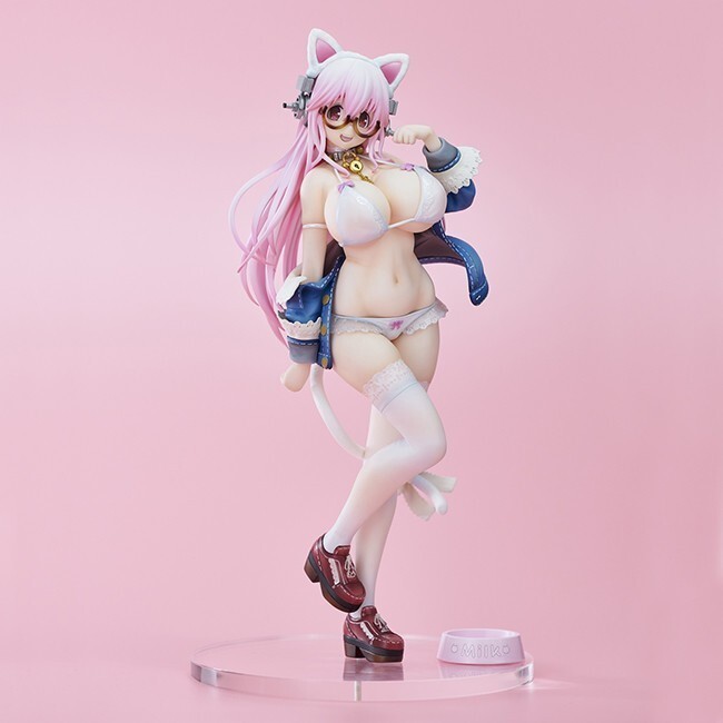1:8 Super Sonico Fan Art UNPAINTED High Quality Garage Kit