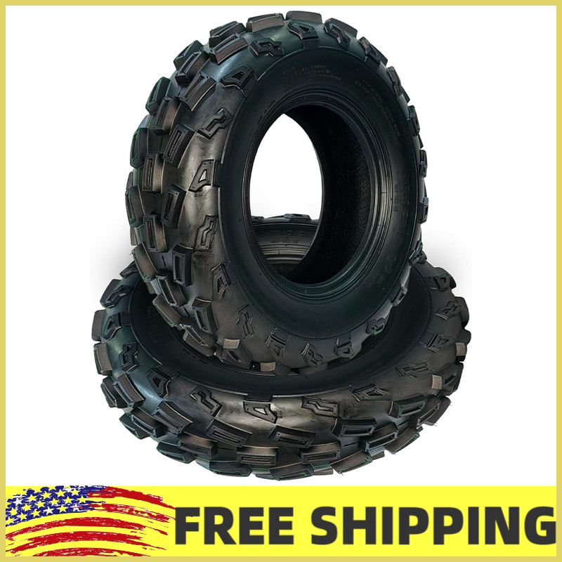 2 Pack 22x7-10 6PR UTV Tires 22x7x10 ATV Tires 22x7-10 All Terrain Tubeless