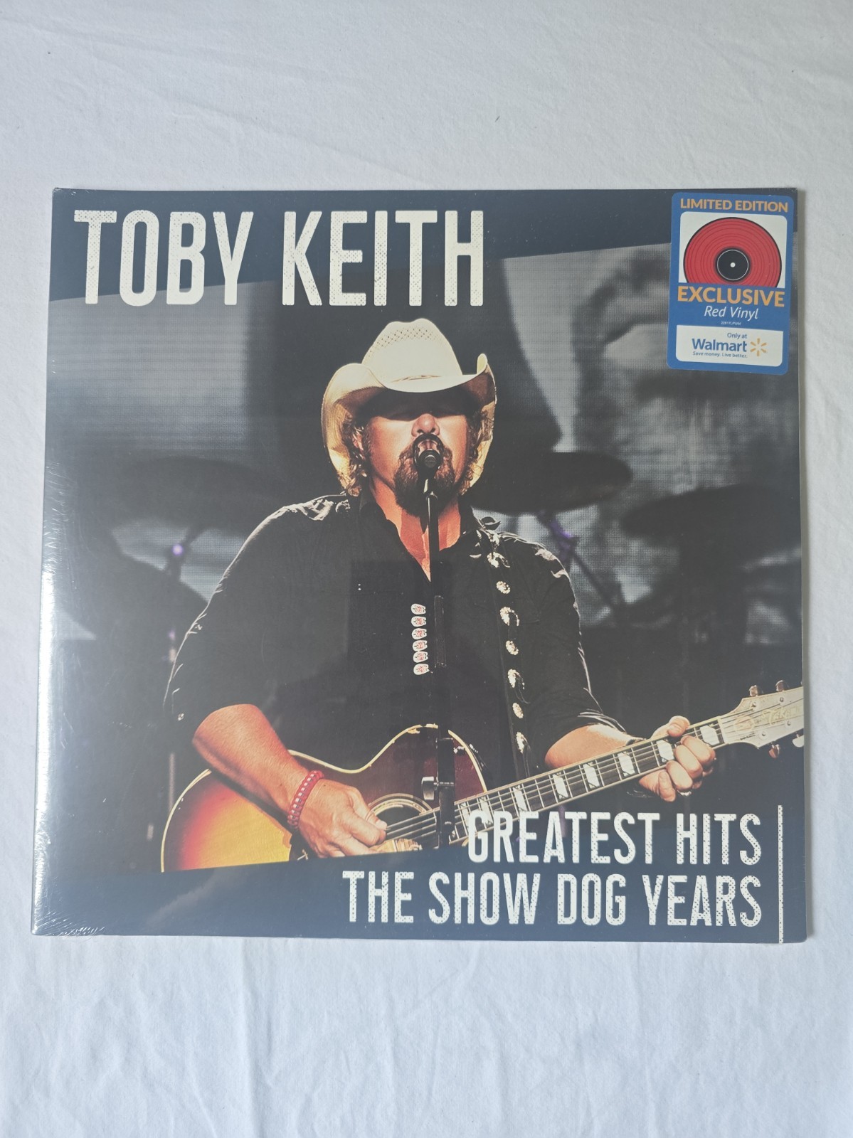 TOBY KEITH GREATEST HITS THE SHOW DOG YEARS LIMITED RED VINYL 2 LP ALBUM - RARE 