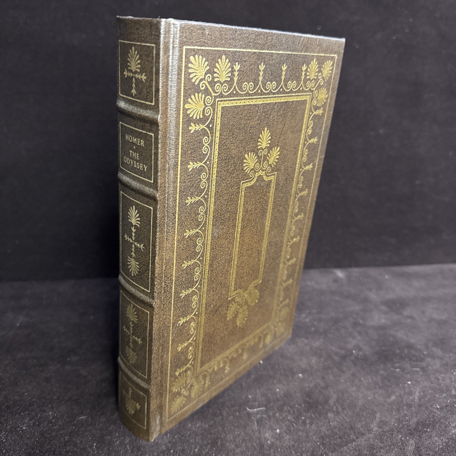 The Odyssey by Homer The Franklin Library 1979 Leather Hardcover Vintage Book The Odyssey by Homer The Franklin Library 1979 Leather Hardcover Vintage Book