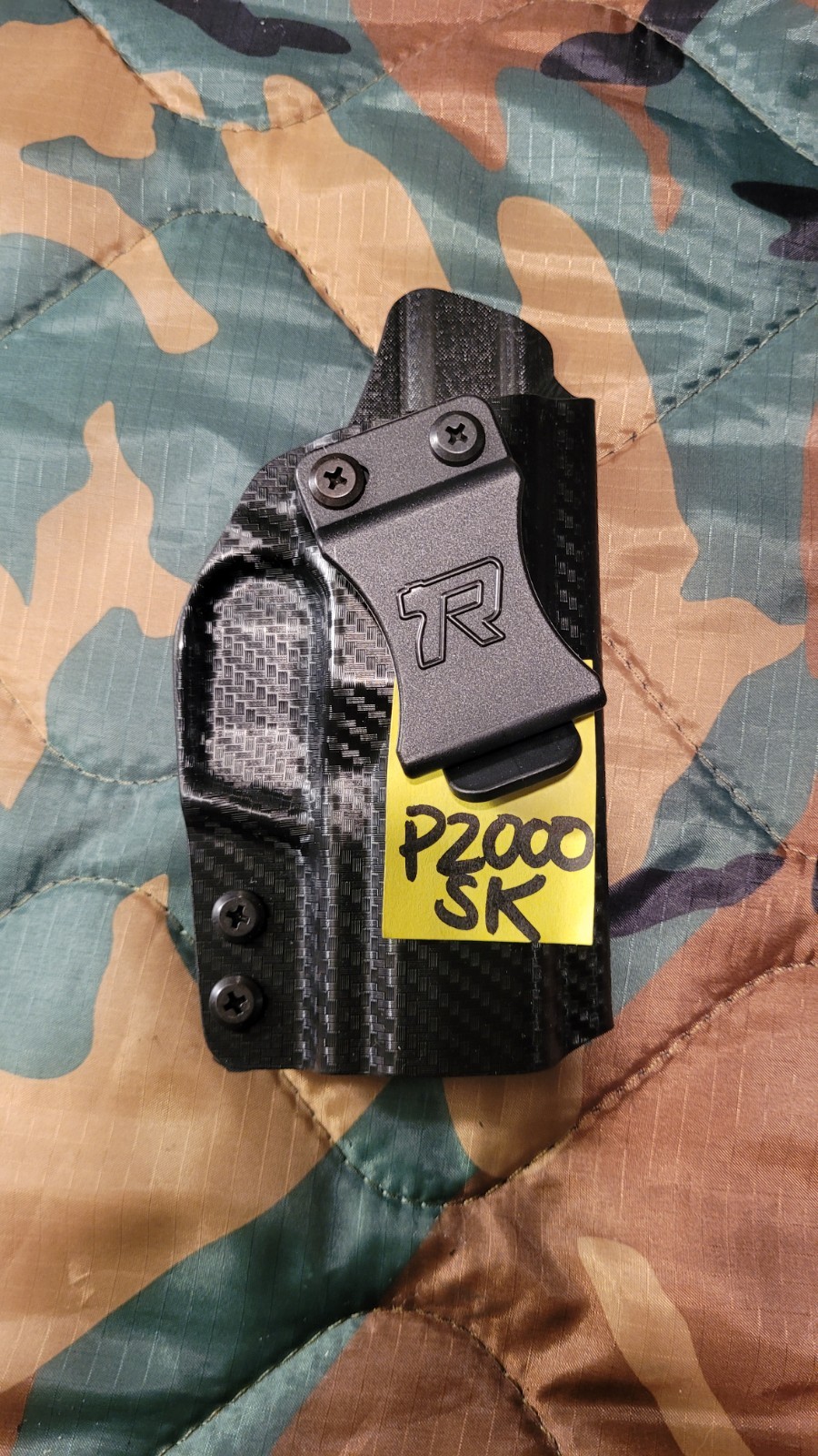 Heckler And Koch P2000 SK Right-hand Iwb Black Kydex Holster