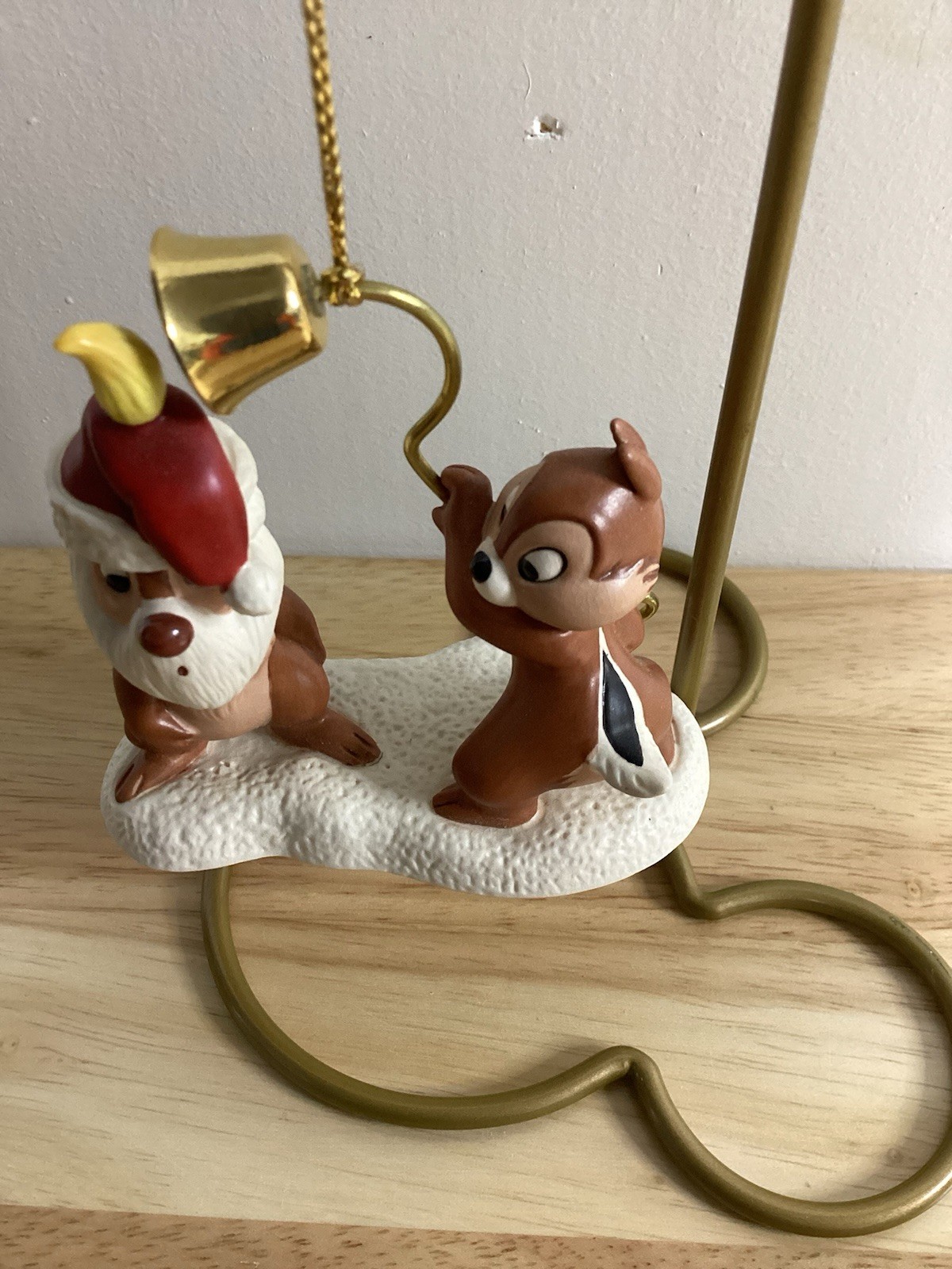 Walt Disney WDCC Little Mischief Makers Chip & Dale Ornament IN BOX No COA