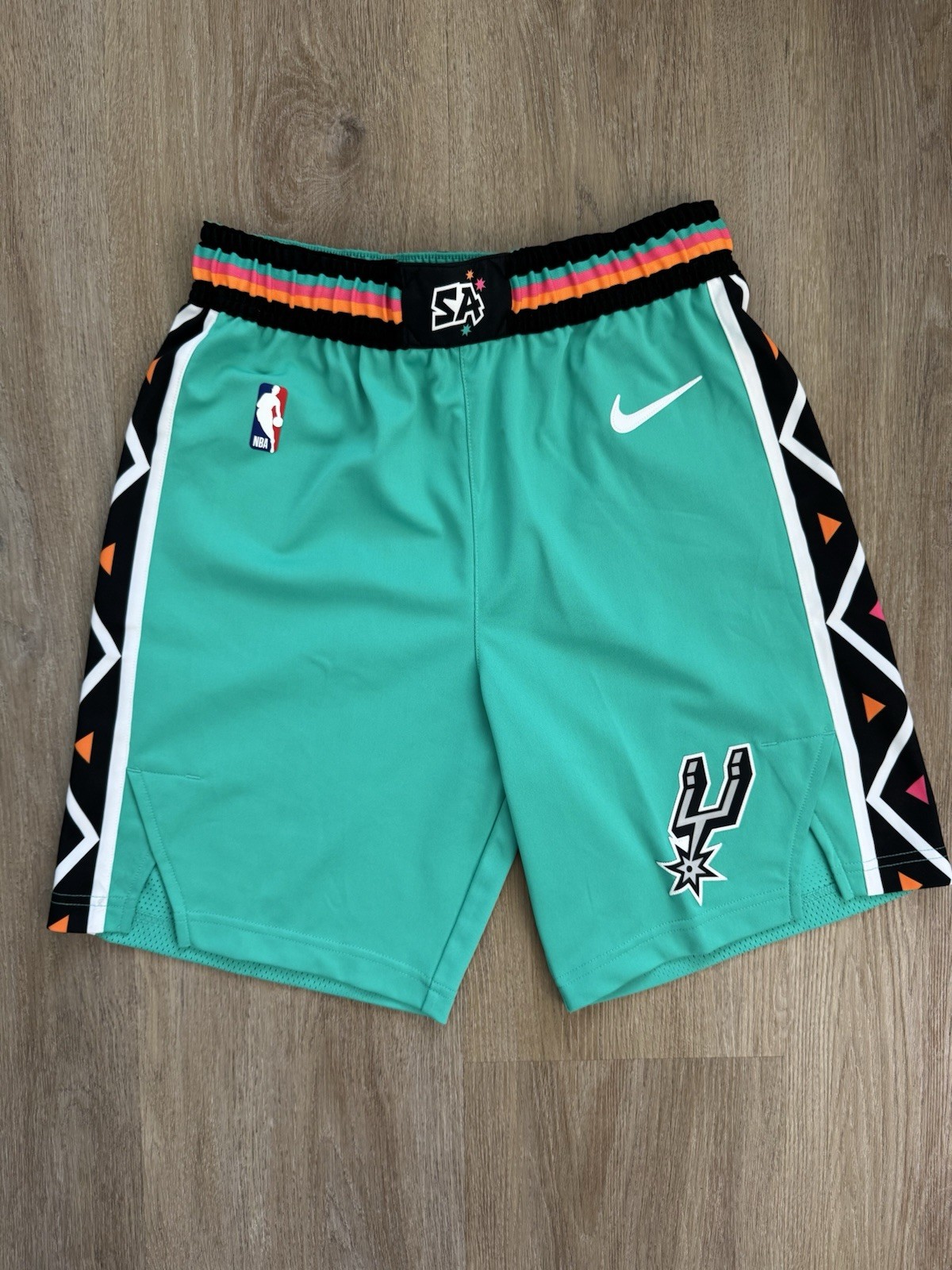 Nike NBA San Antonio Spurs Team Issue Shorts Sz 34-1 Medium M Fiesta City Ed ADV Nike NBA San Antonio Spurs Team Issue Shorts Sz 34-1 Medium M Fiesta City Ed ADV