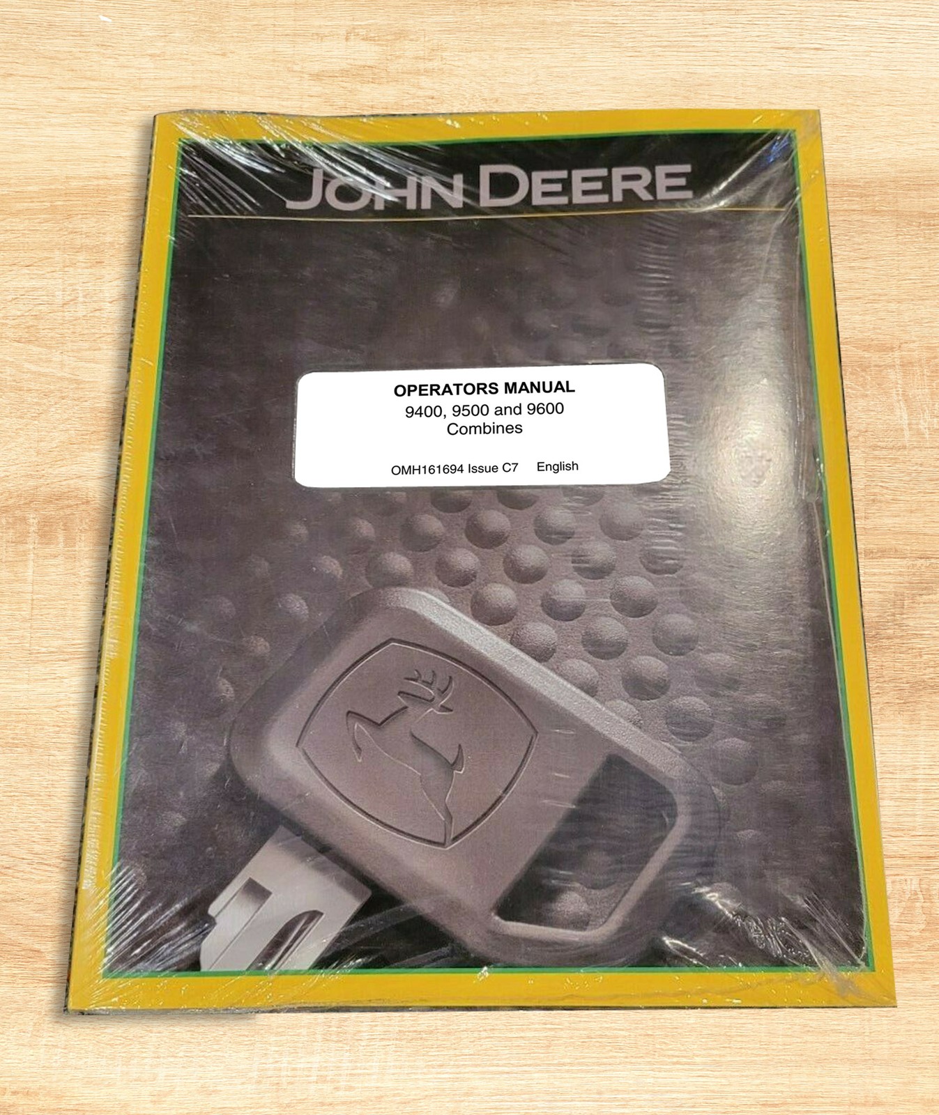 John Deere 9400, 9500, 9600 Combine Owners Operators Manual - OMH161694