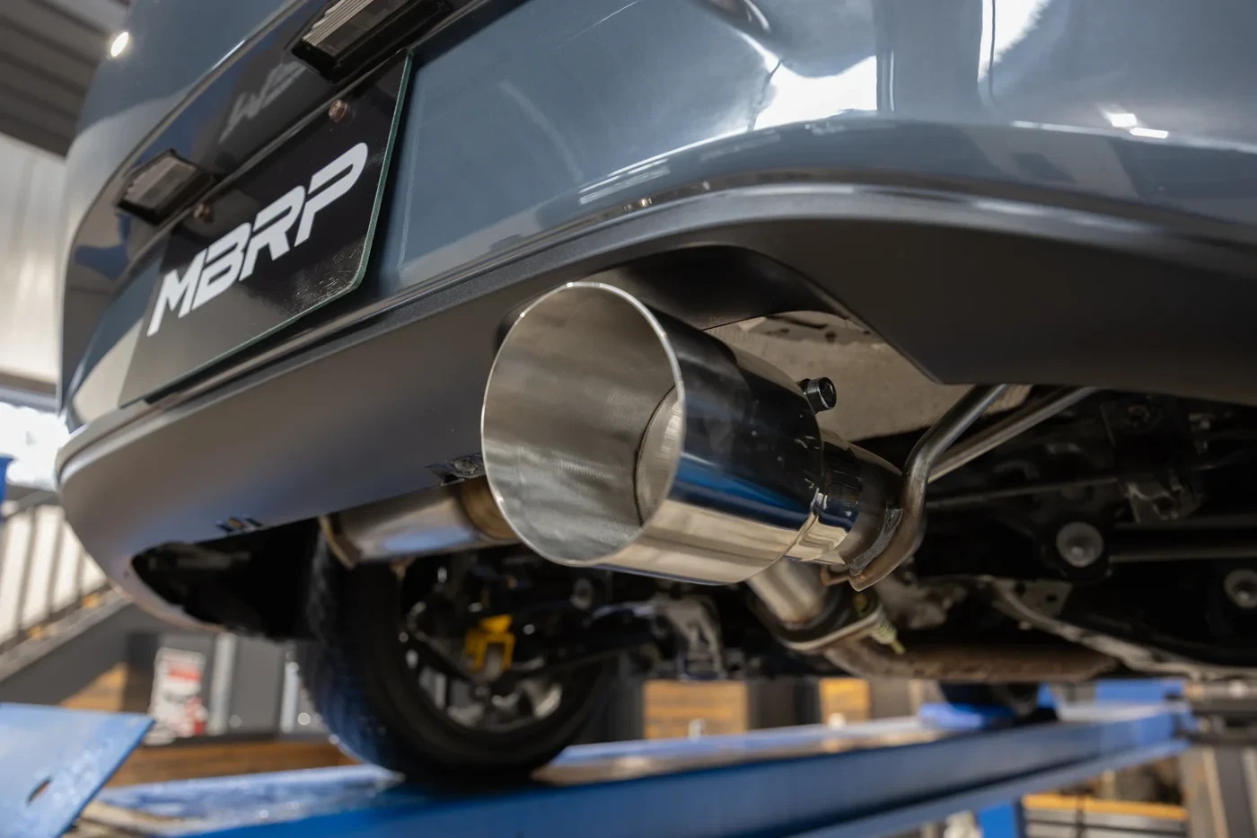 MBRP AxleBack Exhaust w/ Polished Tip fits 2016-2025 Mazda MX-5 Miata