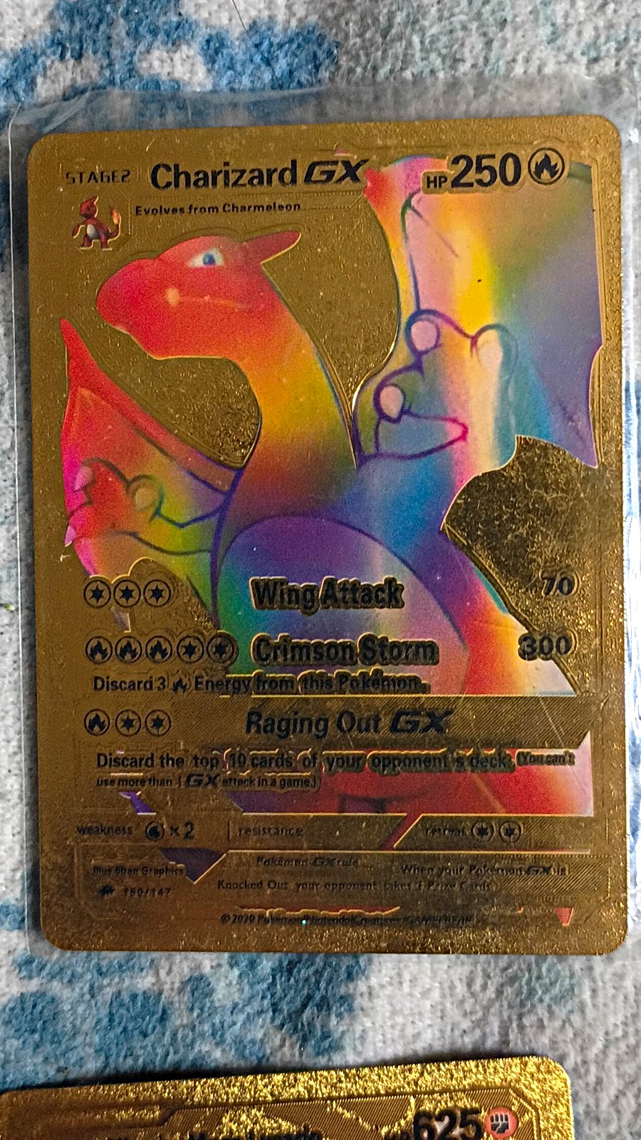 Pokemon Charizard GX SV49/SV94 Hidden Fates Shiny Vault Holo English 250 HP Pokemon Charizard GX SV49/SV94 Hidden Fates Shiny Vault Holo English 250 HP