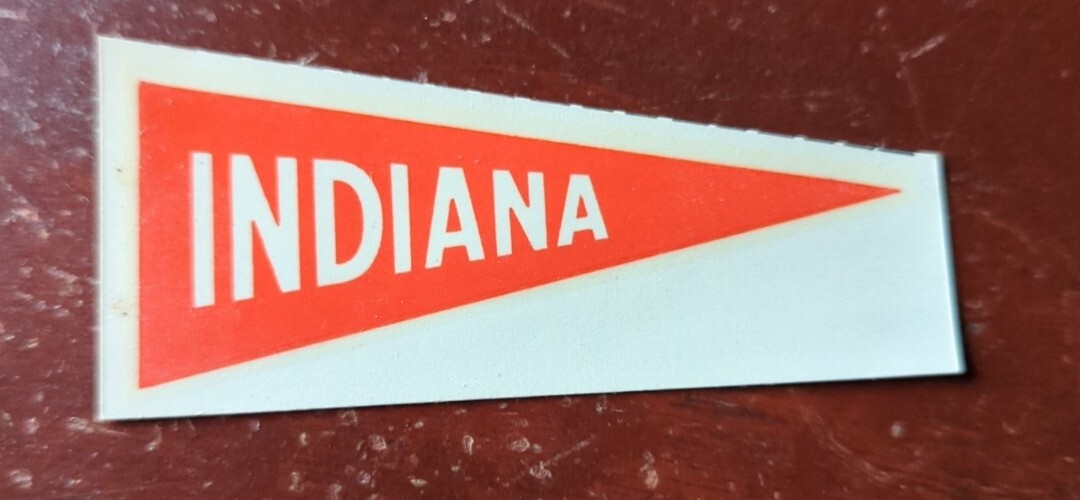 Very RARE Old Vintage Transfer Decal Pennant 3\ Very RARE Old Vintage Transfer Decal Pennant 3\