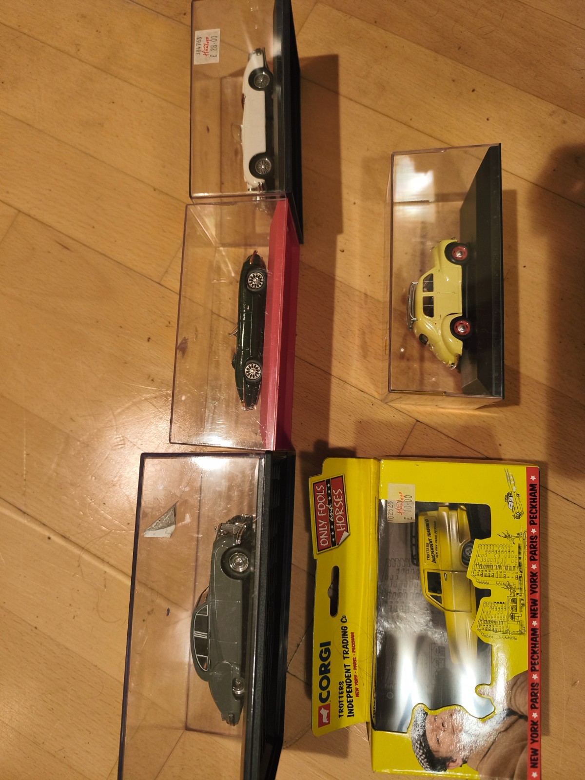 “Job Lot 5 Diecast Model Cars 1:43 Corgi Hamleys London Only Fools Horses Jaguar